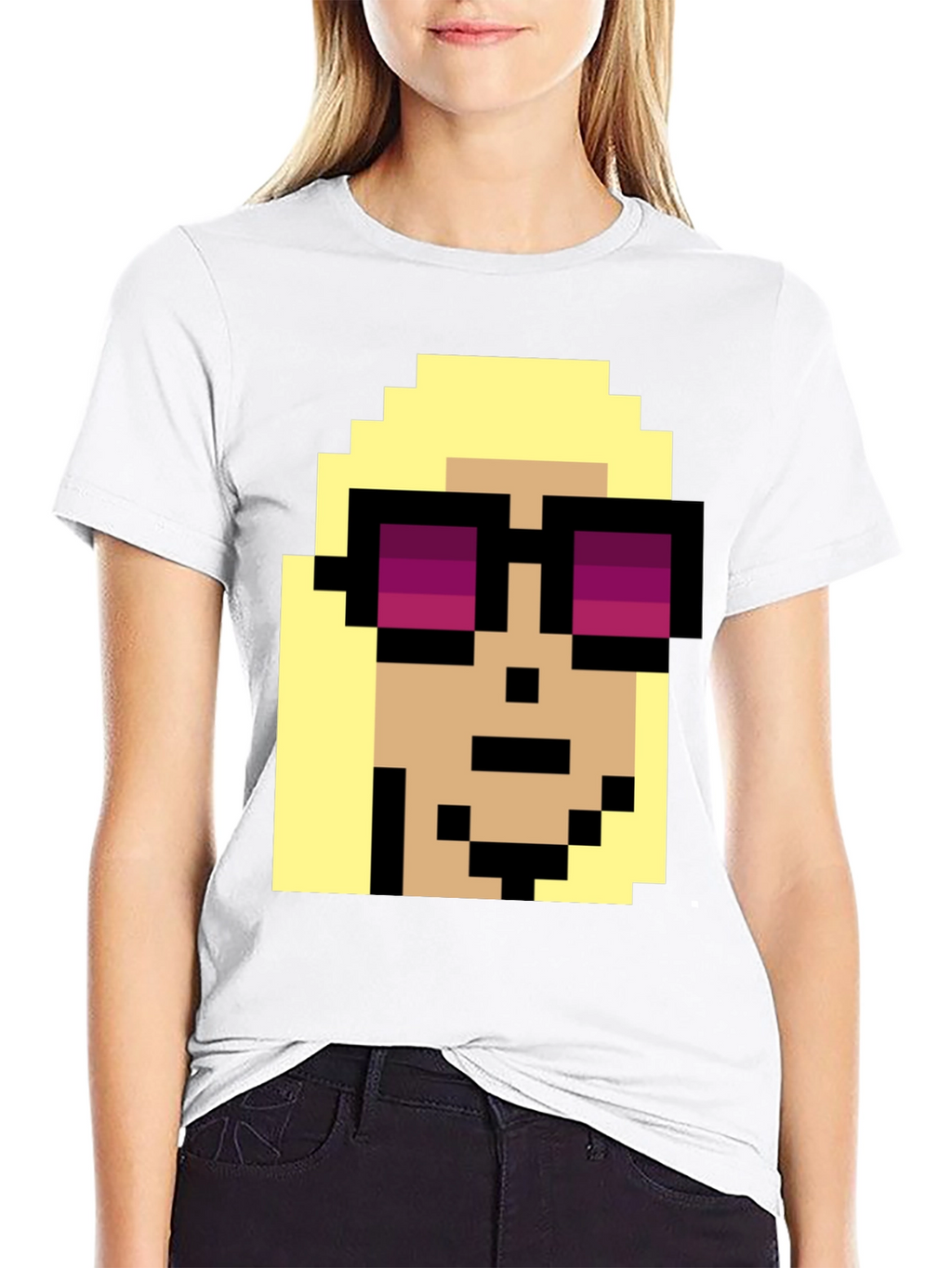 Pixel Art Character T-Shirt - Retro Gaming Style