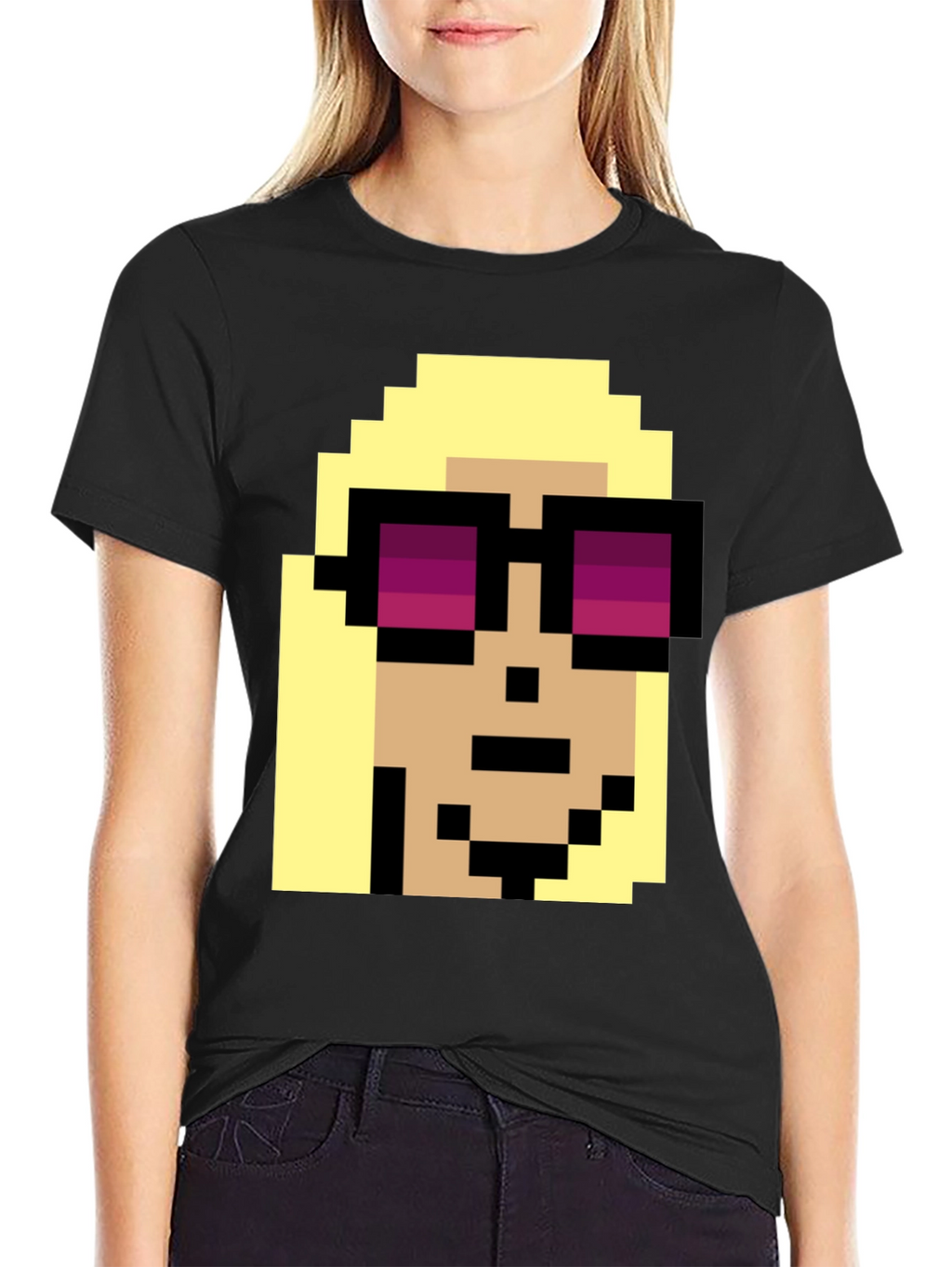 Pixel Art Character T-Shirt - Retro Gaming Style