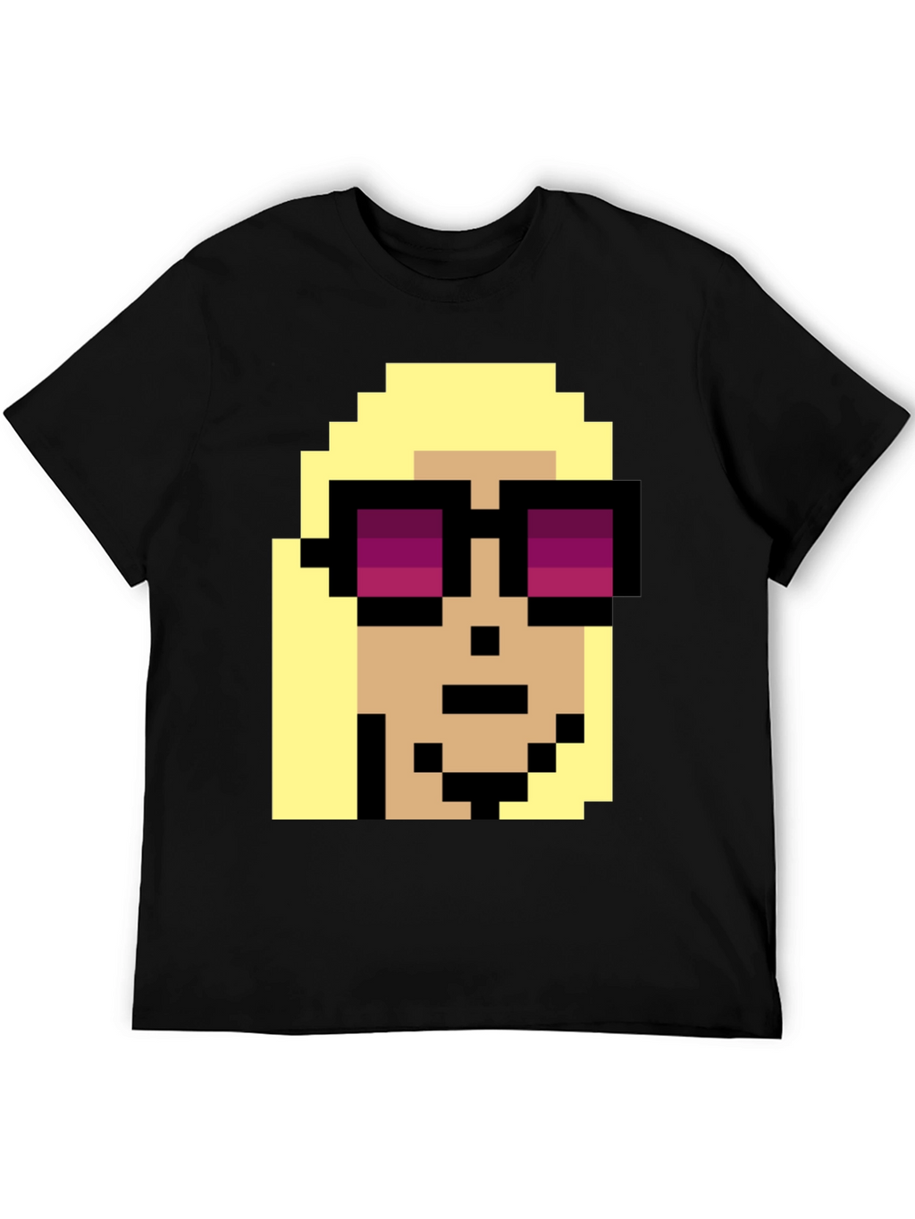 Pixel Art Character T-Shirt - Retro Gaming Style