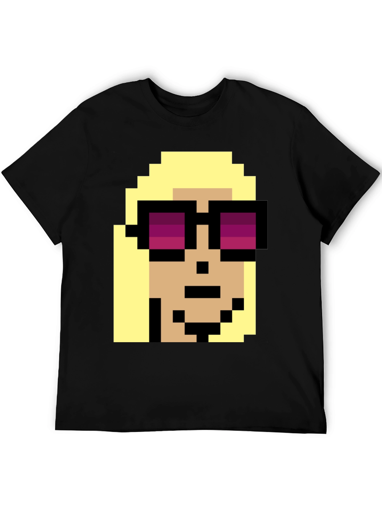Pixel Art Character T-Shirt - Retro Gaming Style