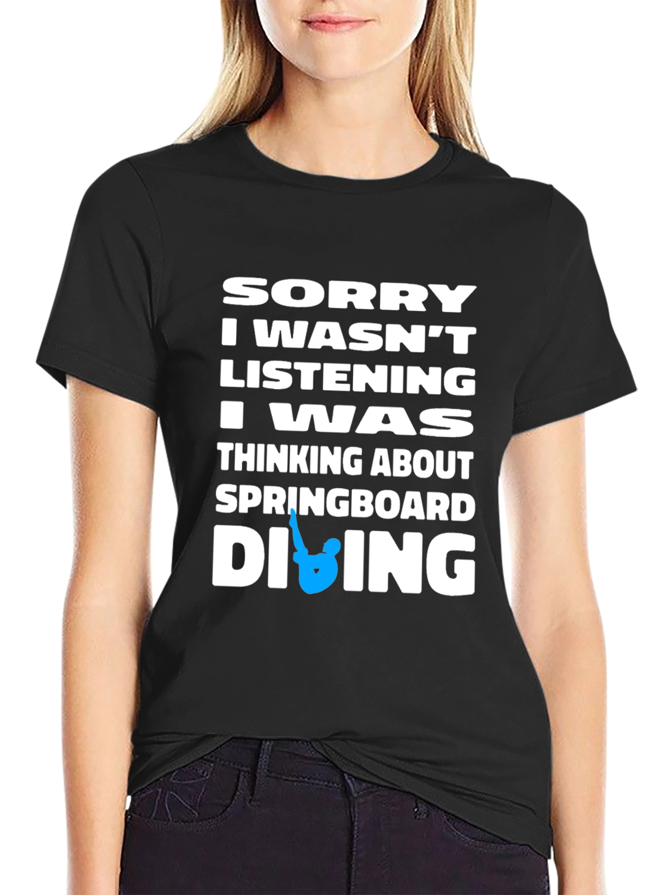 Diving T-Shirt - Sorry I Wasnt Listening