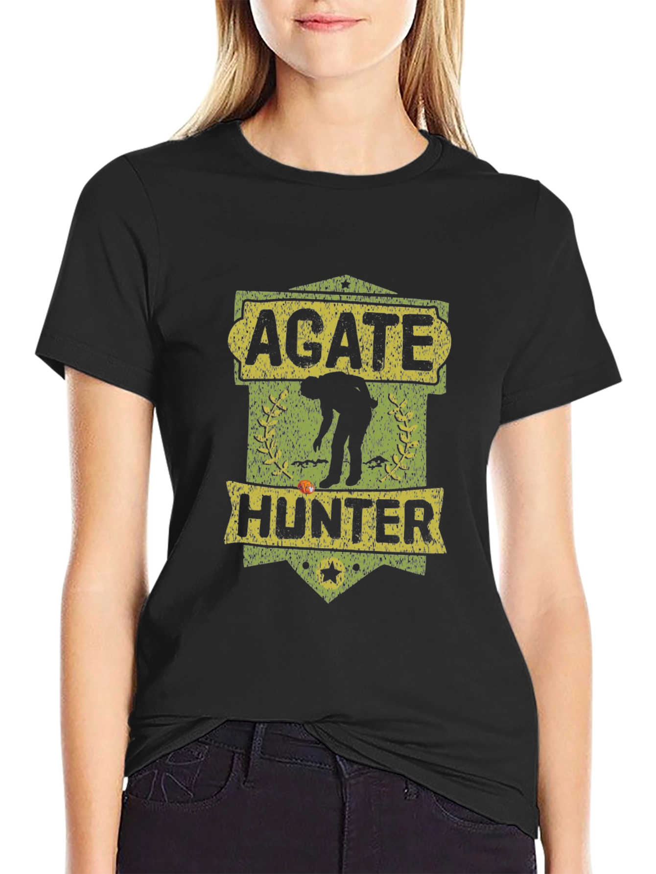 Agate Hunter Graphic Tee - Rockhound Shirt
