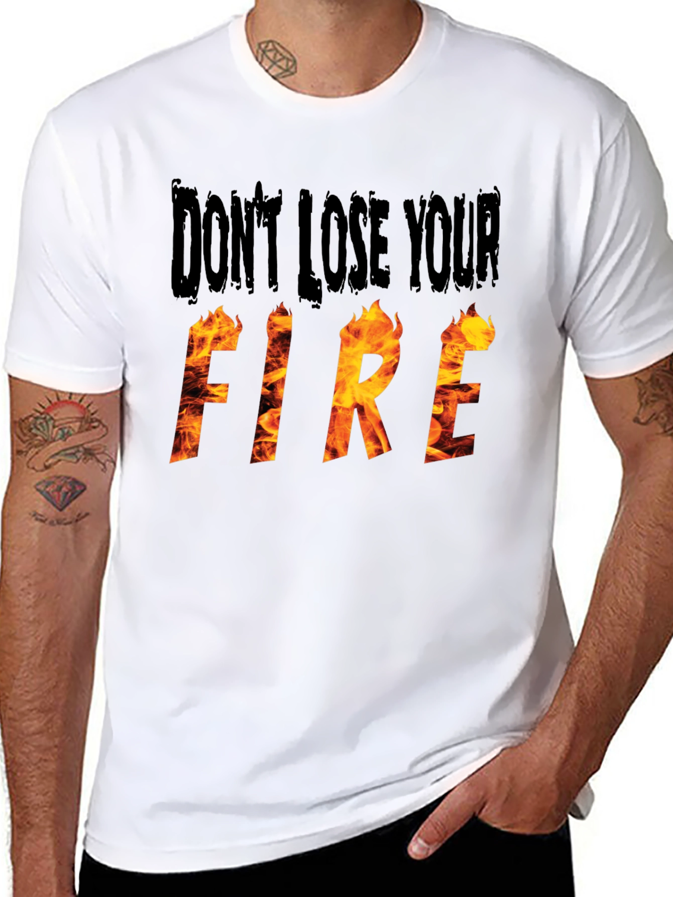 Dont Lose Your Fire Graphic Tee