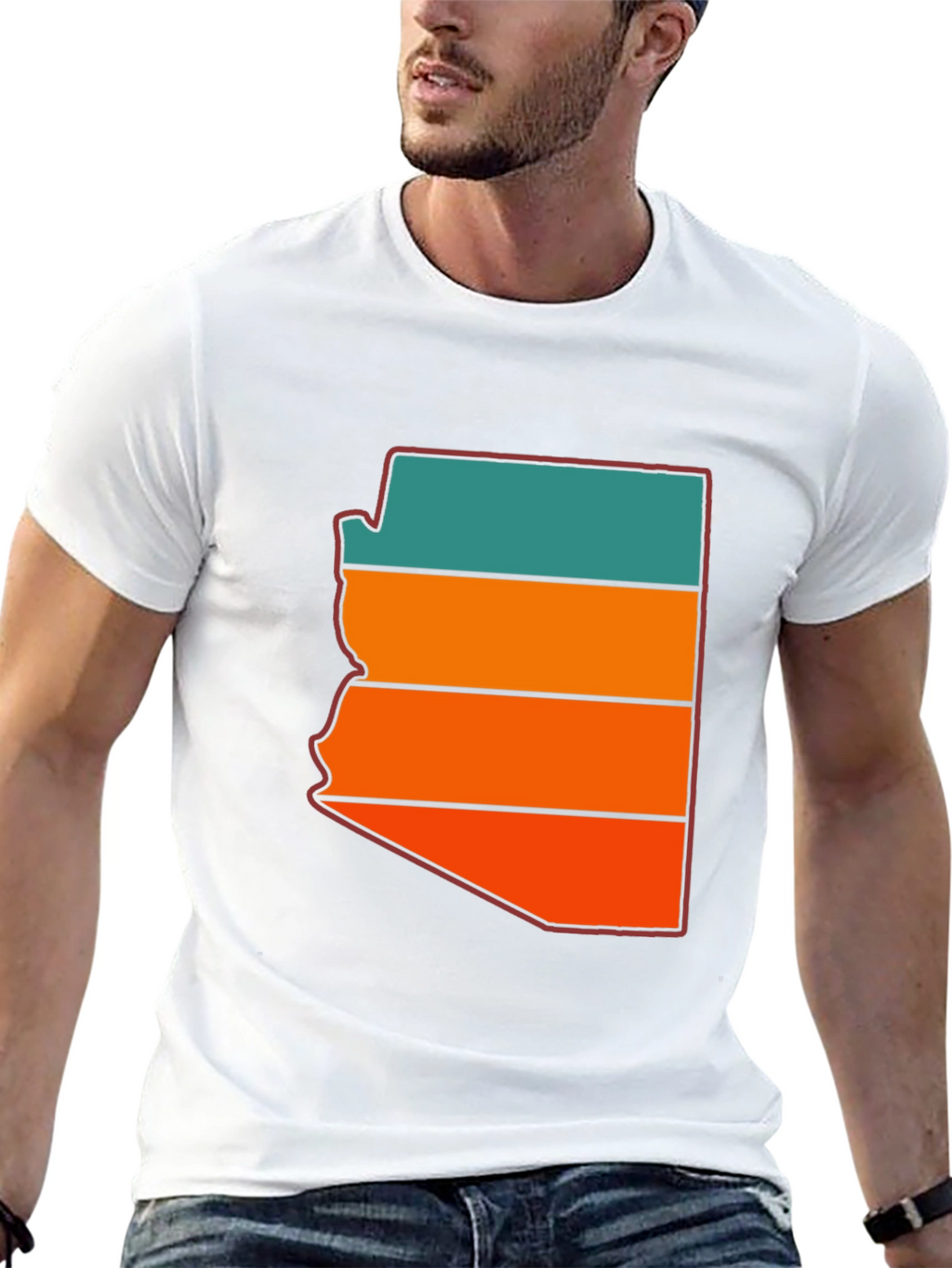 Retro Arizona Graphic Tee - Cool State Pride