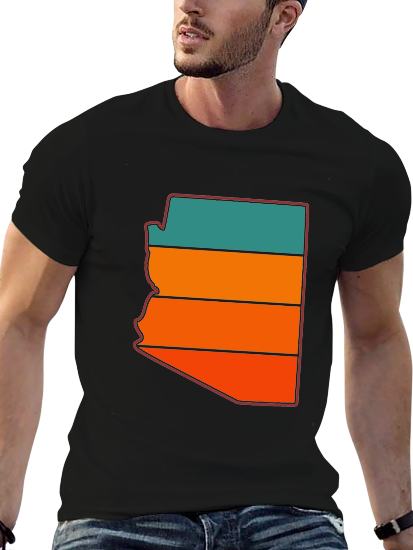 Retro Arizona Graphic Tee - Cool State Pride