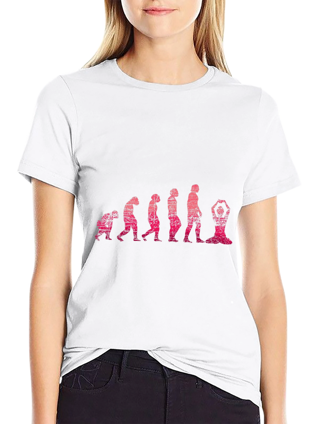 Yoga Evolution Graphic Tee - Mens Black T-Shirt