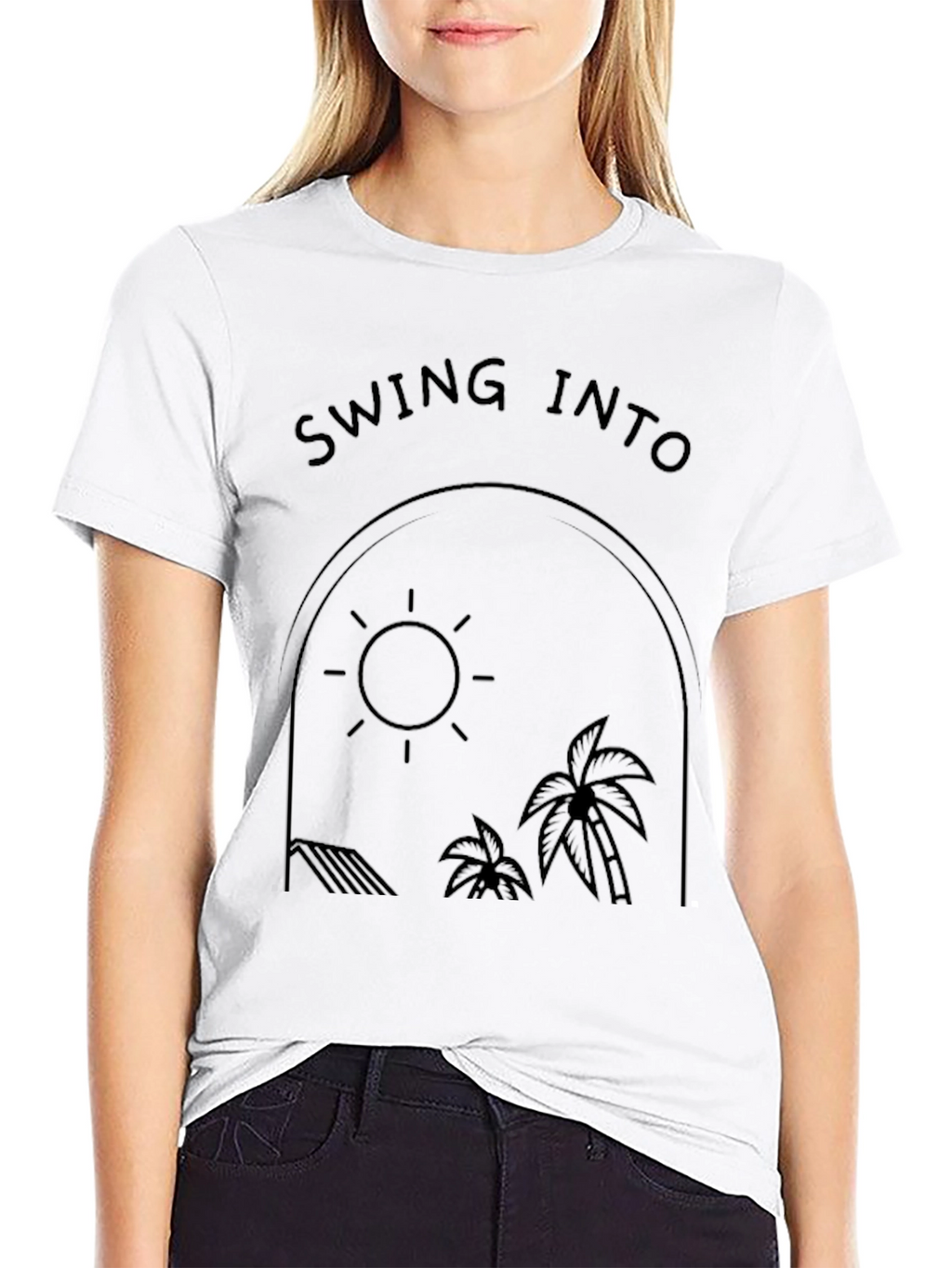 Swing Into Summer Graphic T-Shirt