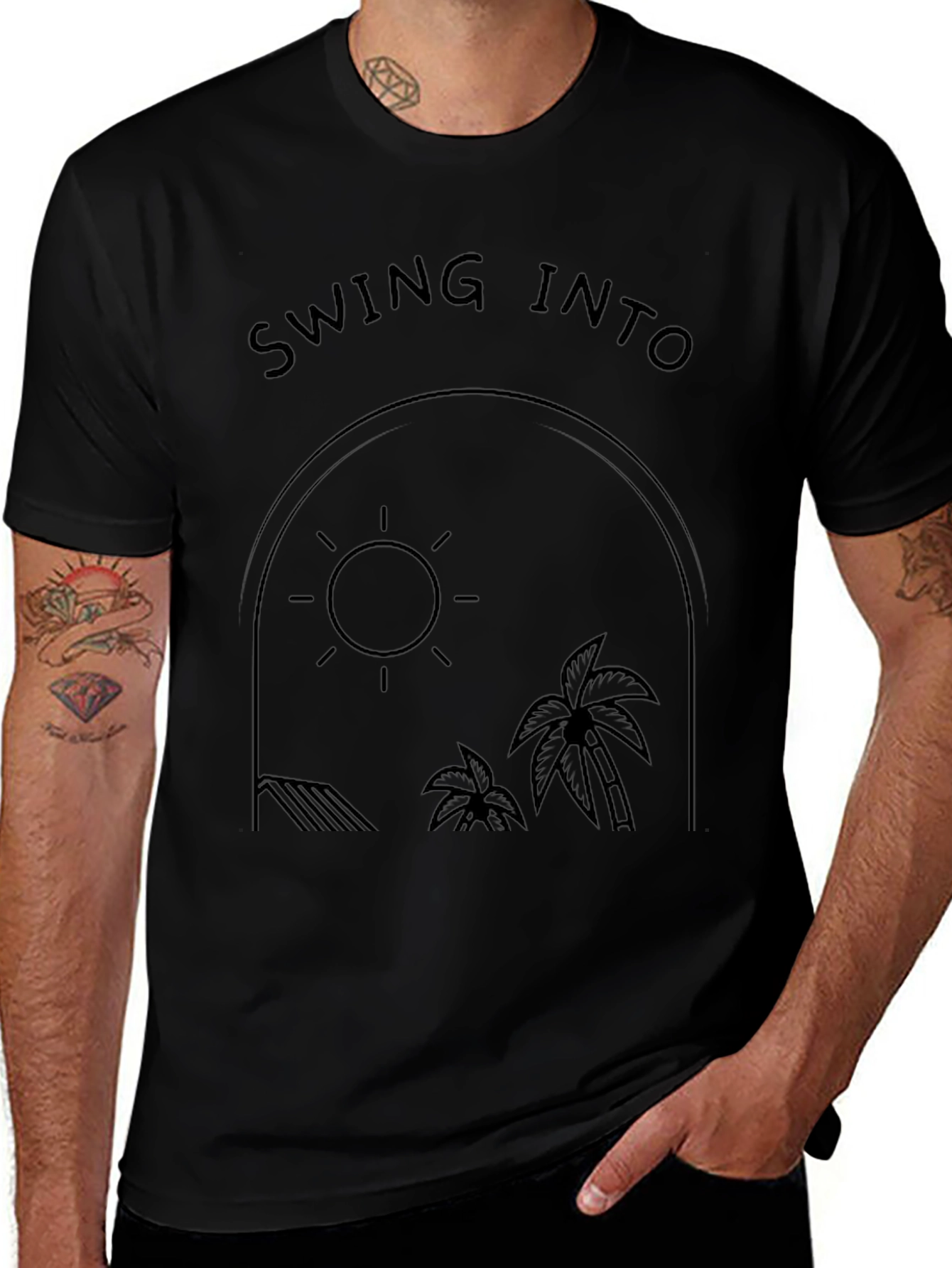 Swing Into Summer Graphic T-Shirt