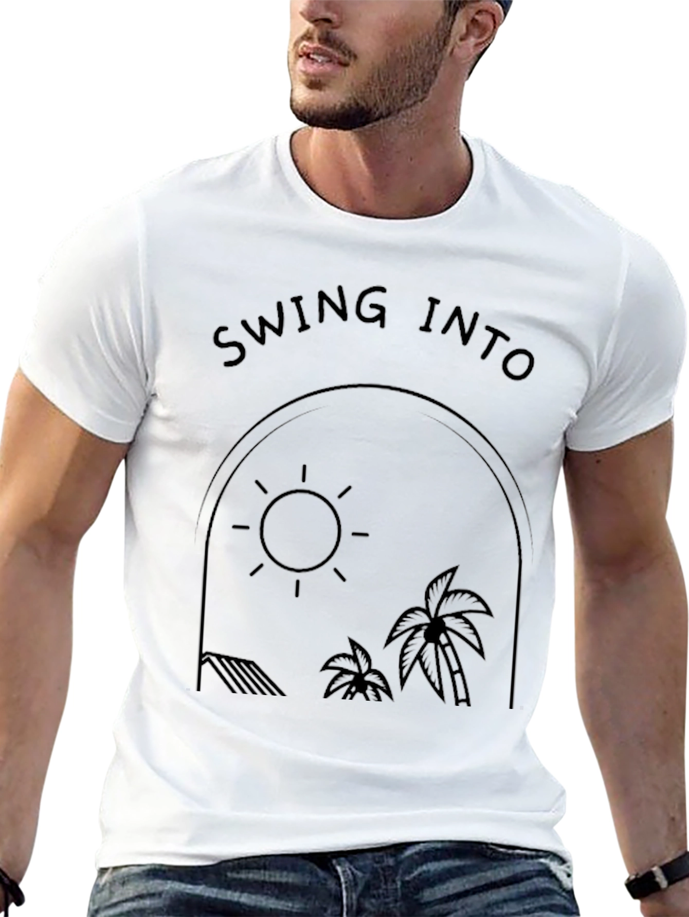Swing Into Summer Graphic T-Shirt