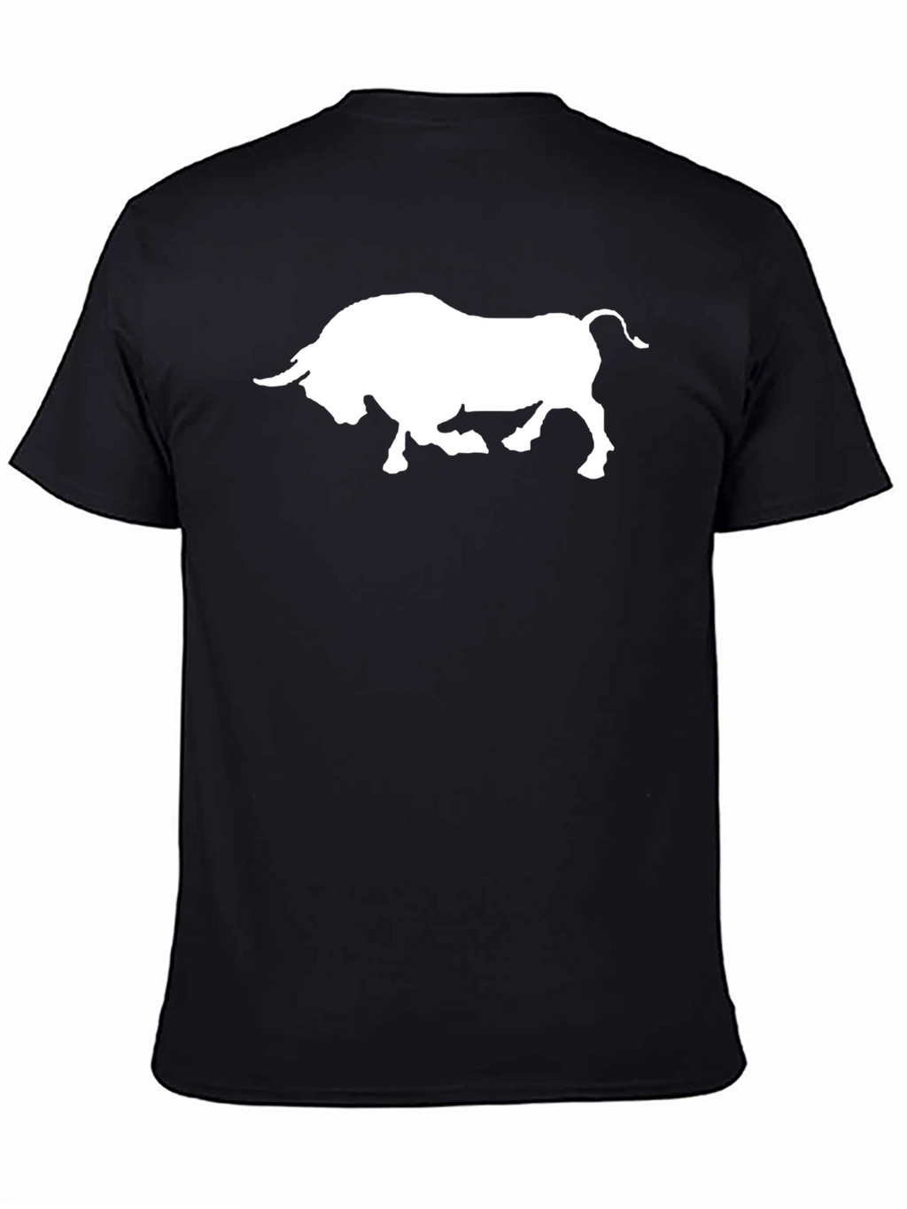 Bull Graphic Tee - Black