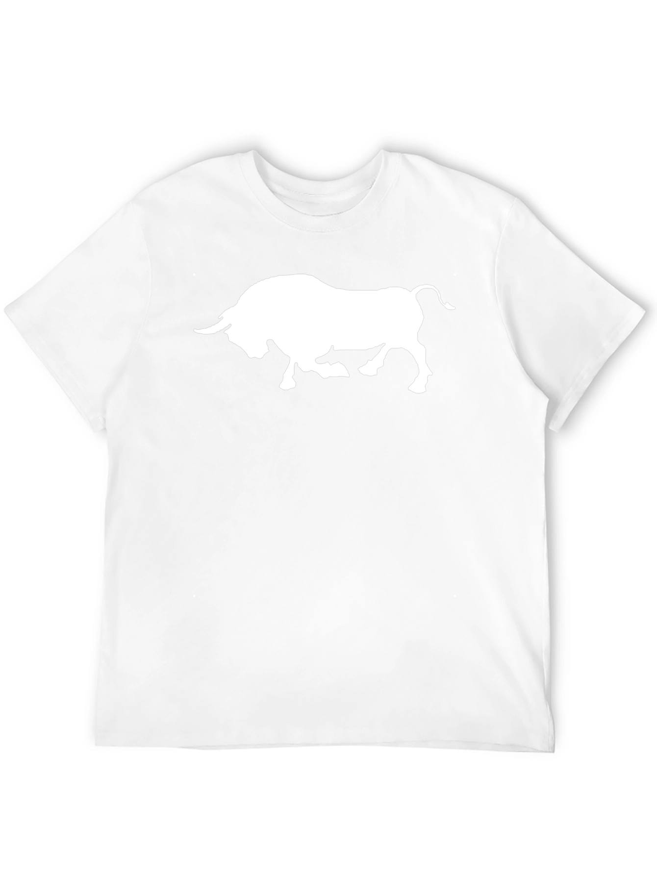 Bull Graphic Tee - Black