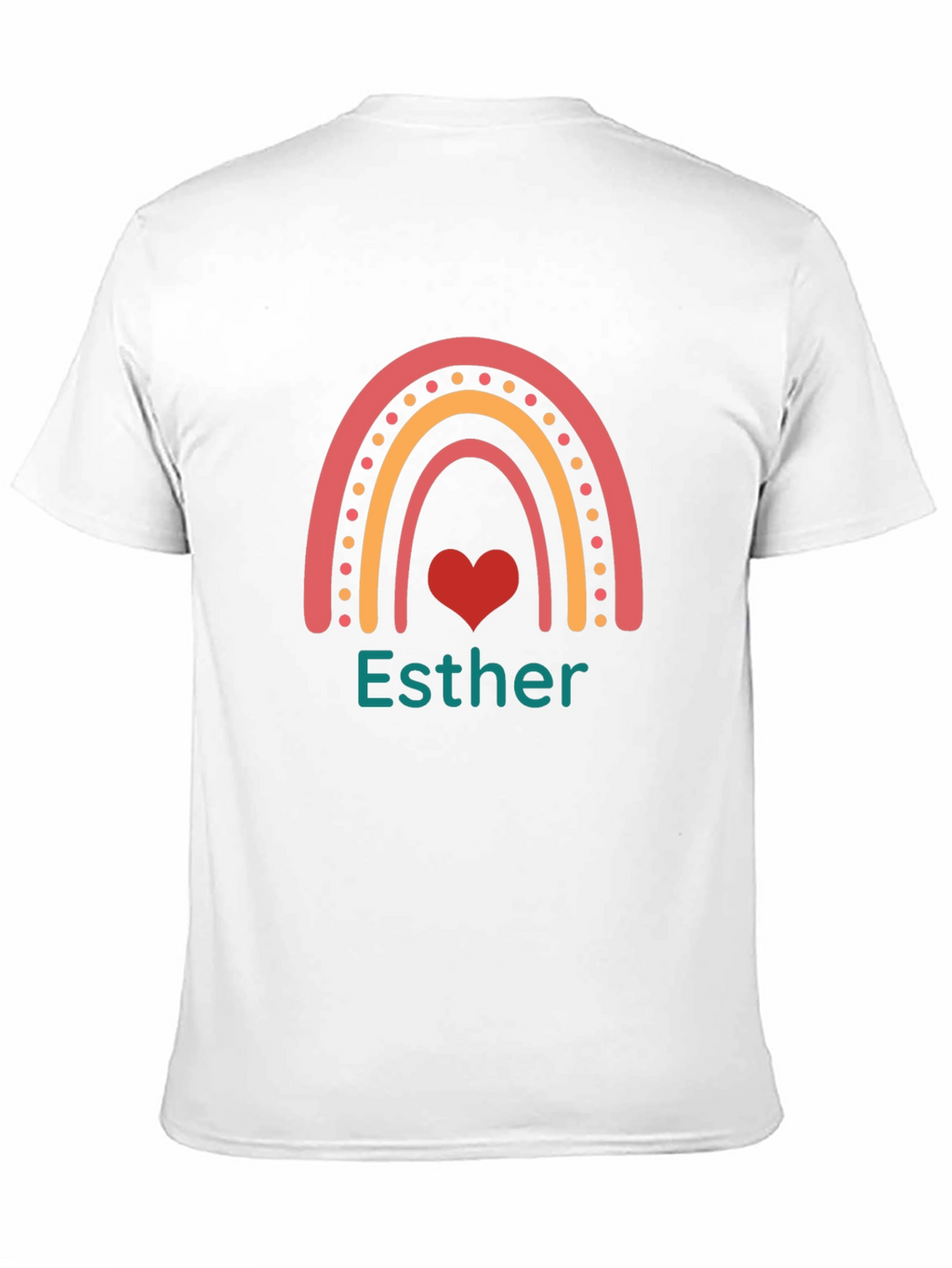 Esther Rainbow Heart T-Shirt