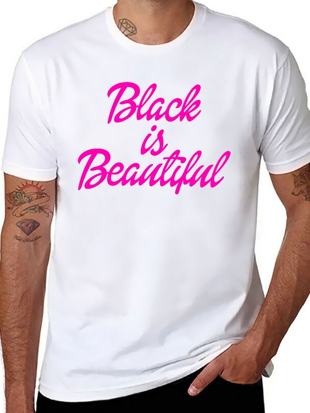 Black is Beautiful Graphic Tee - Stylish Empowerment T-Shirt