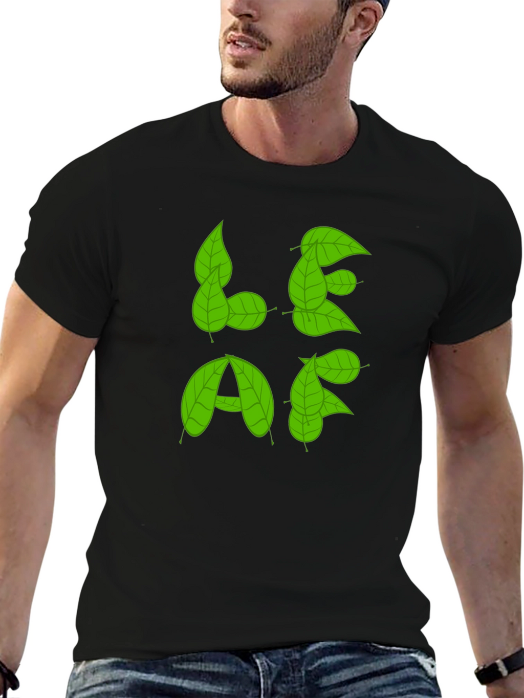Leaf T-Shirt - Nature Inspired Graphic Tee
