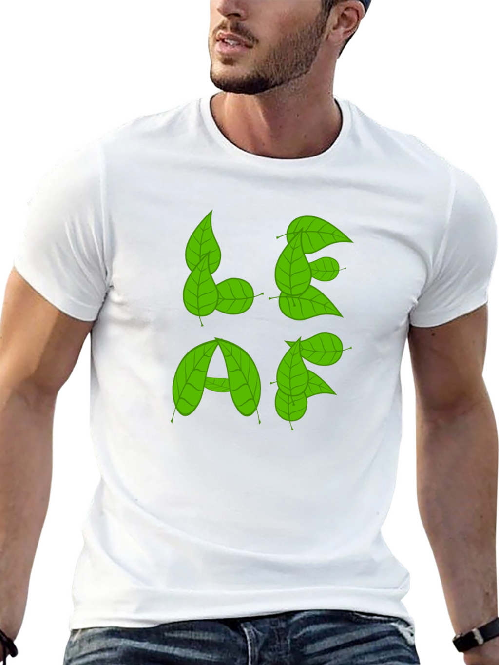 Leaf T-Shirt - Nature Inspired Graphic Tee