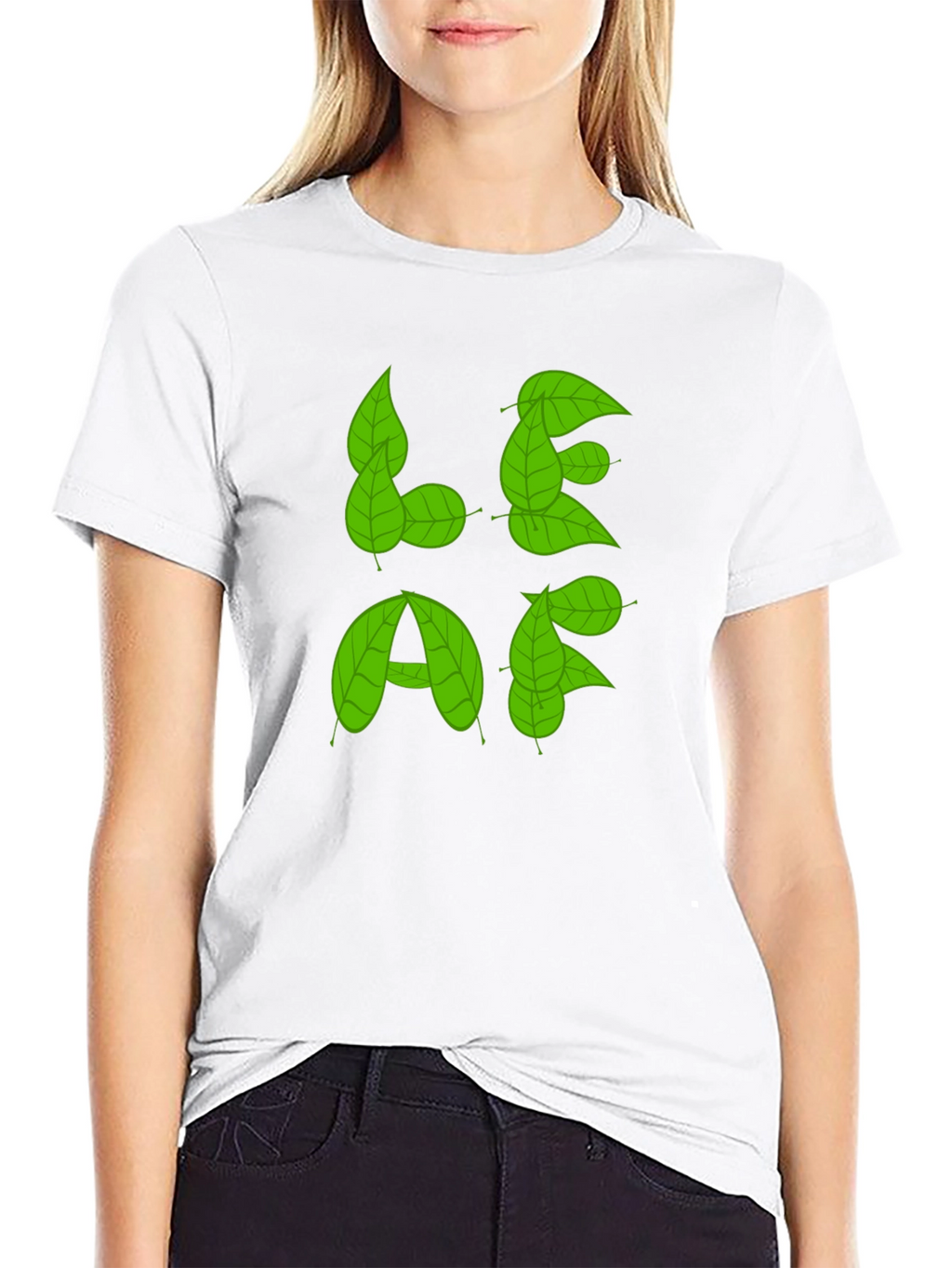 Leaf T-Shirt - Nature Inspired Graphic Tee