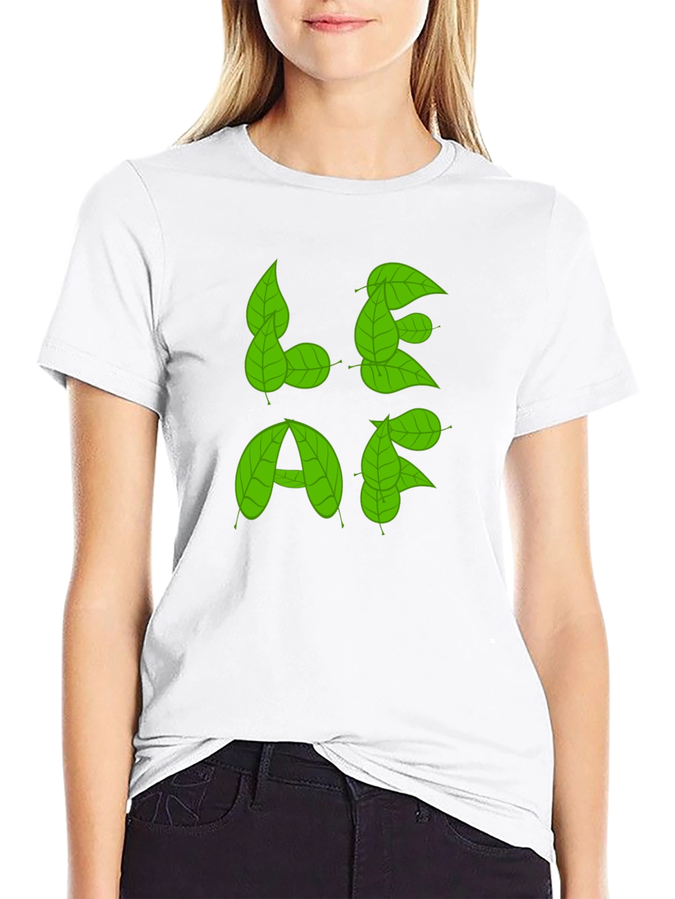 Leaf T-Shirt - Nature Inspired Graphic Tee