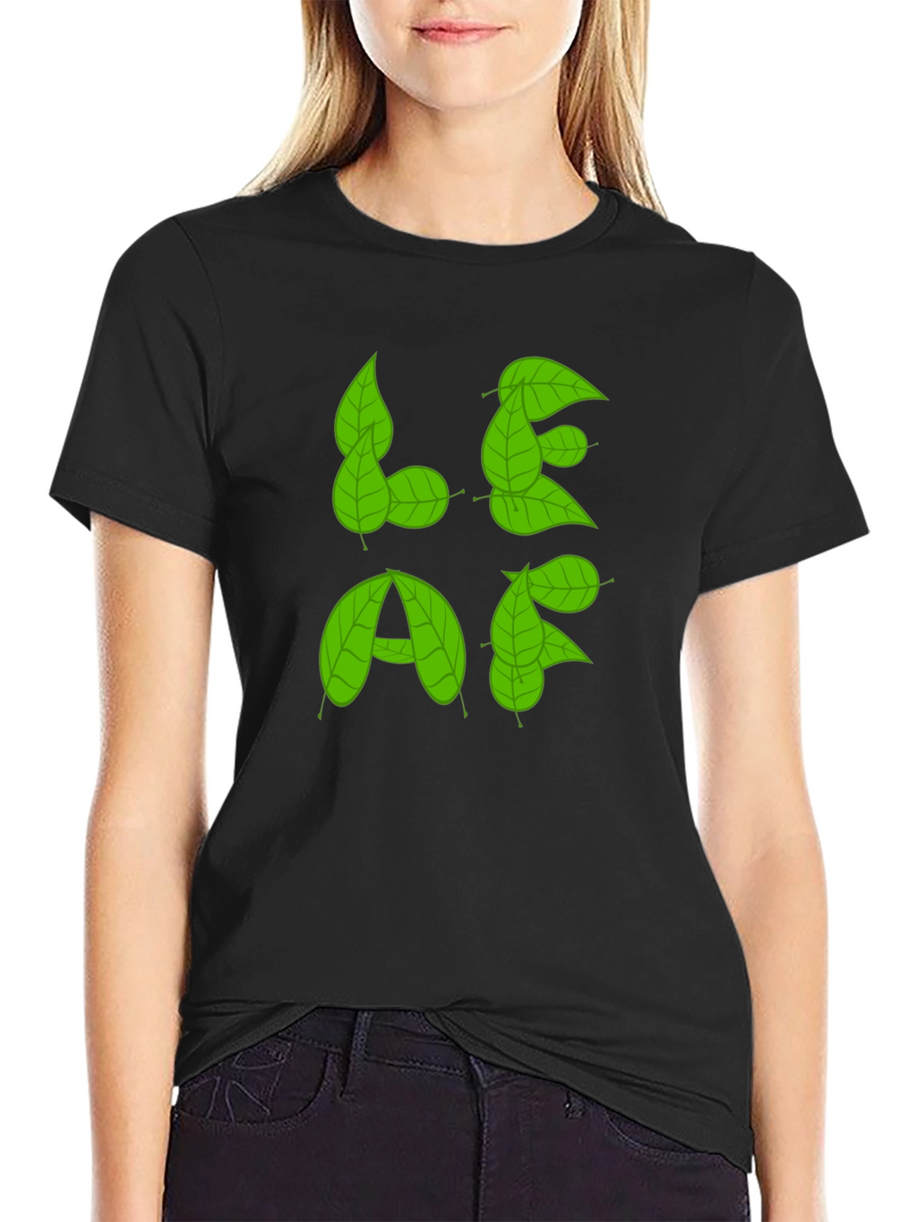 Leaf T-Shirt - Nature Inspired Graphic Tee
