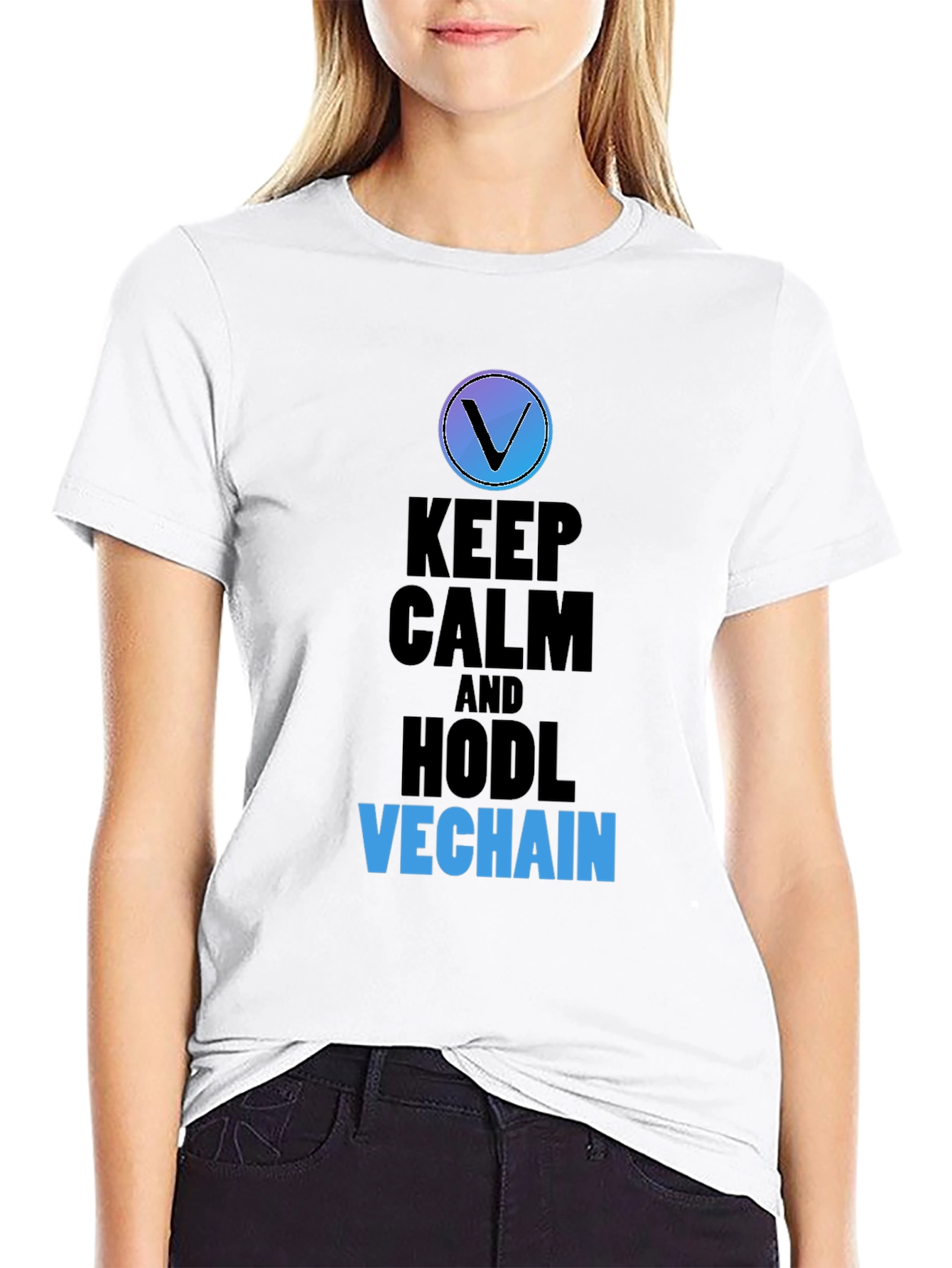 VeChain HODL T-Shirt - Crypto Meme Tee