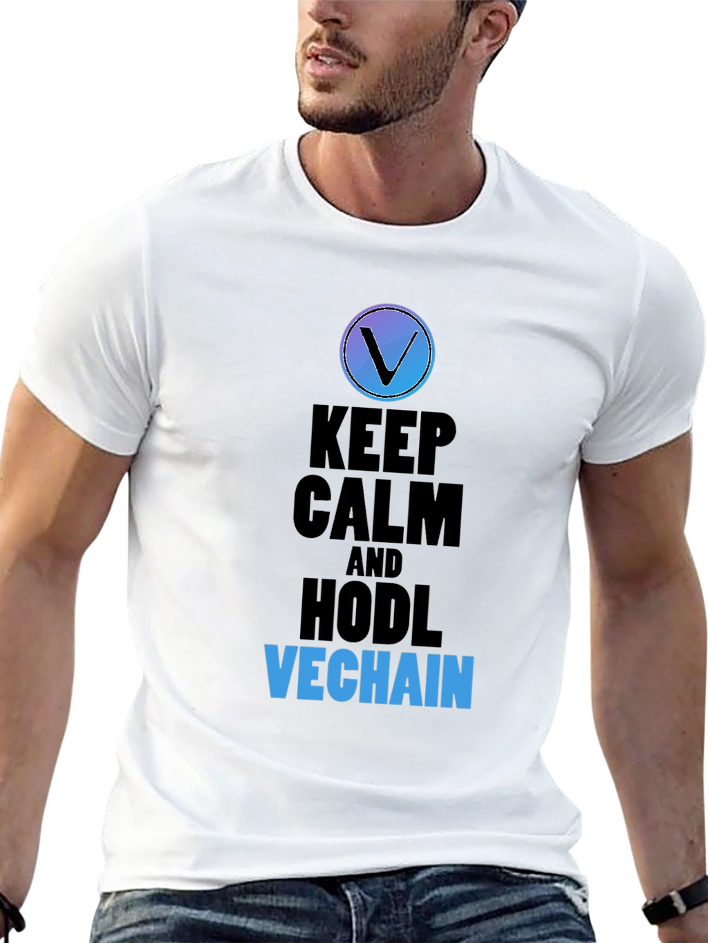 VeChain HODL T-Shirt - Crypto Meme Tee