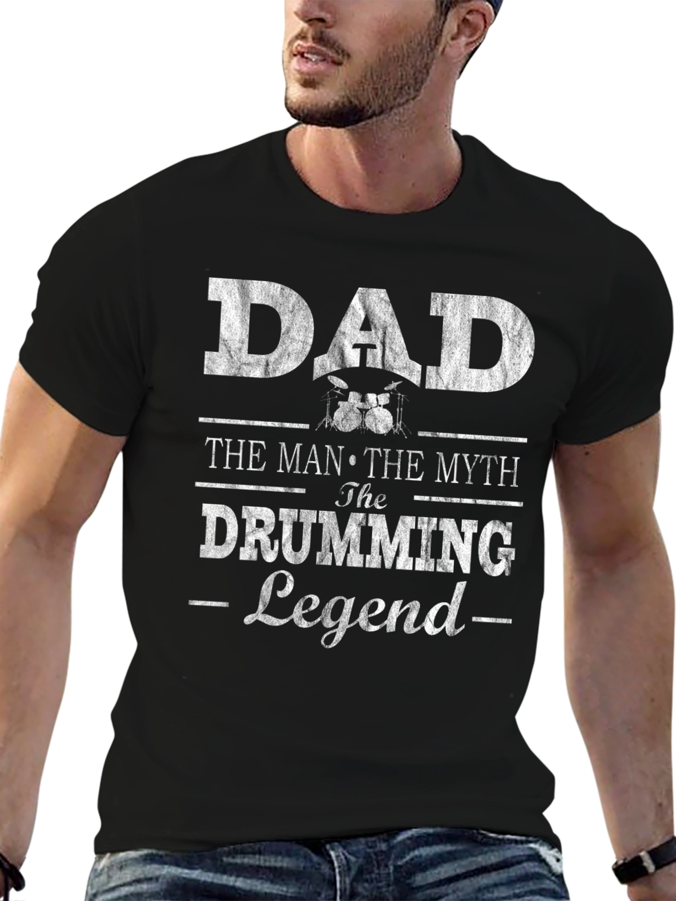 Dad Drumming Legend T-Shirt