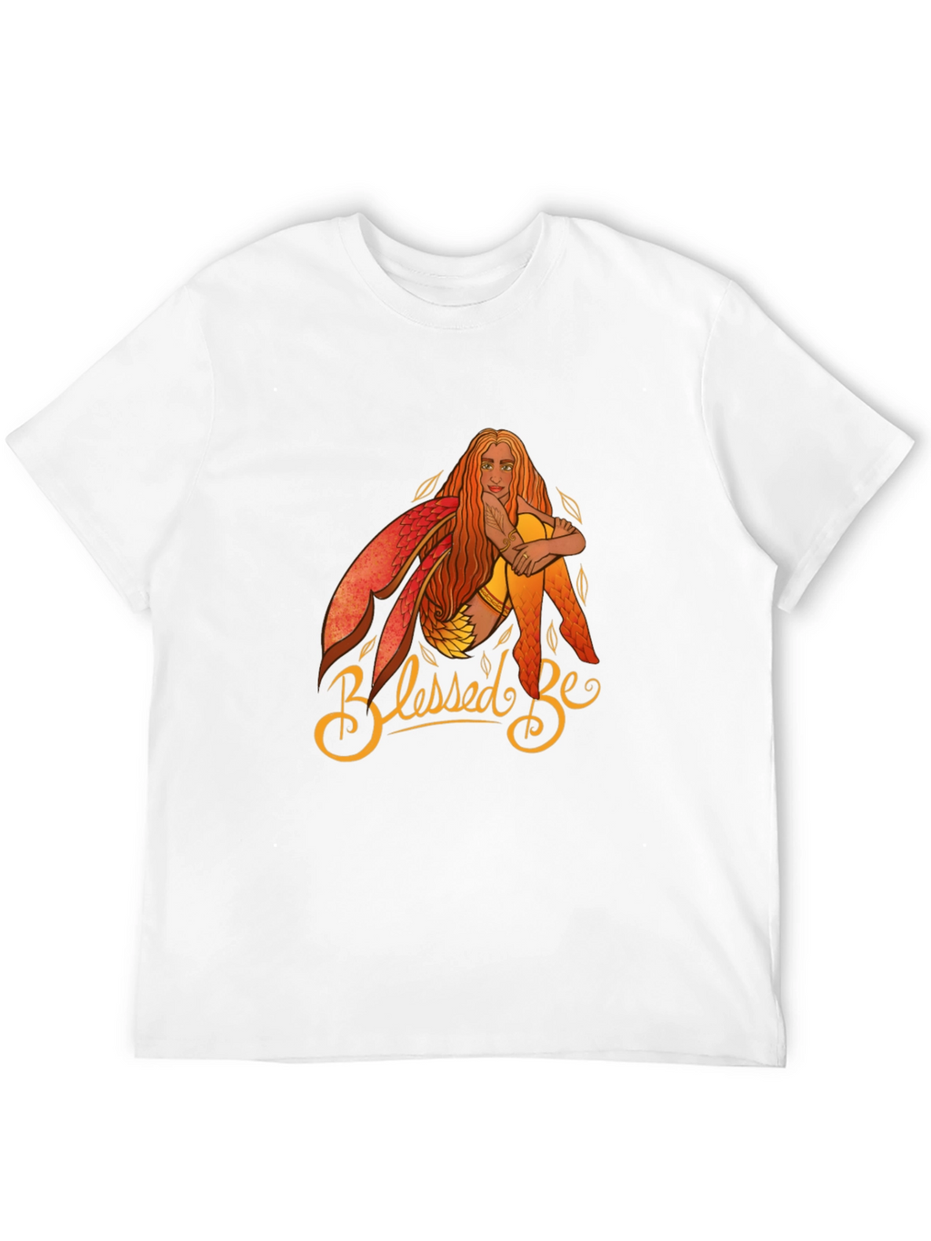 Blessed Be Fairy Graphic T-Shirt - Black Cotton Tee