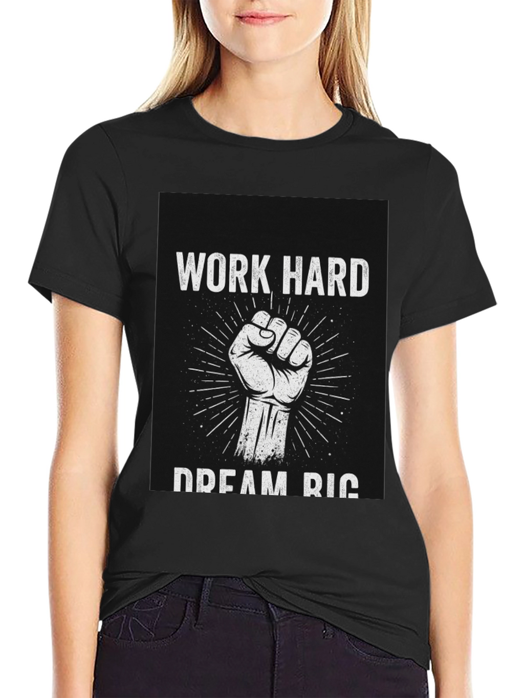 Work Hard Dream Big Graphic Tee