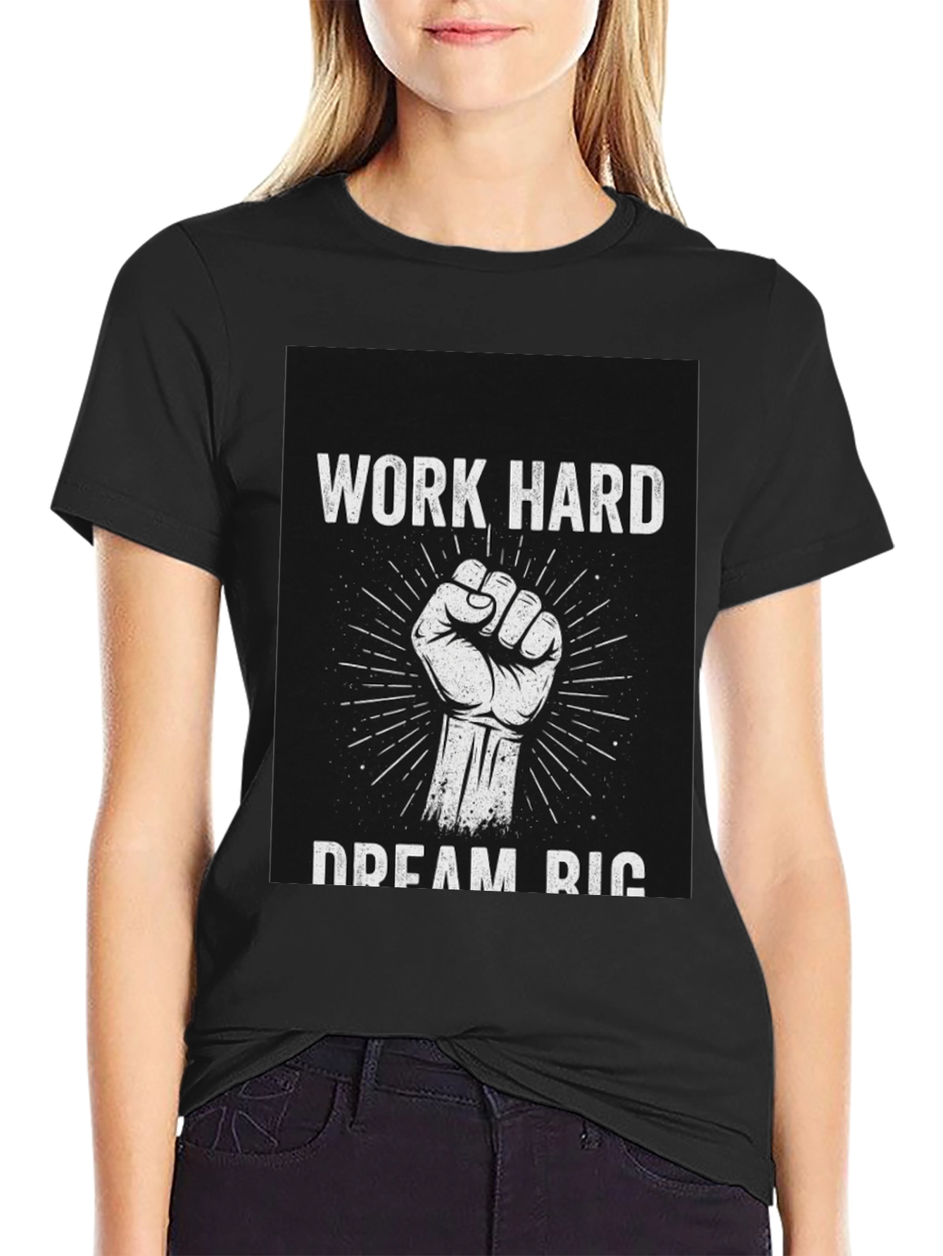 Work Hard Dream Big Graphic Tee