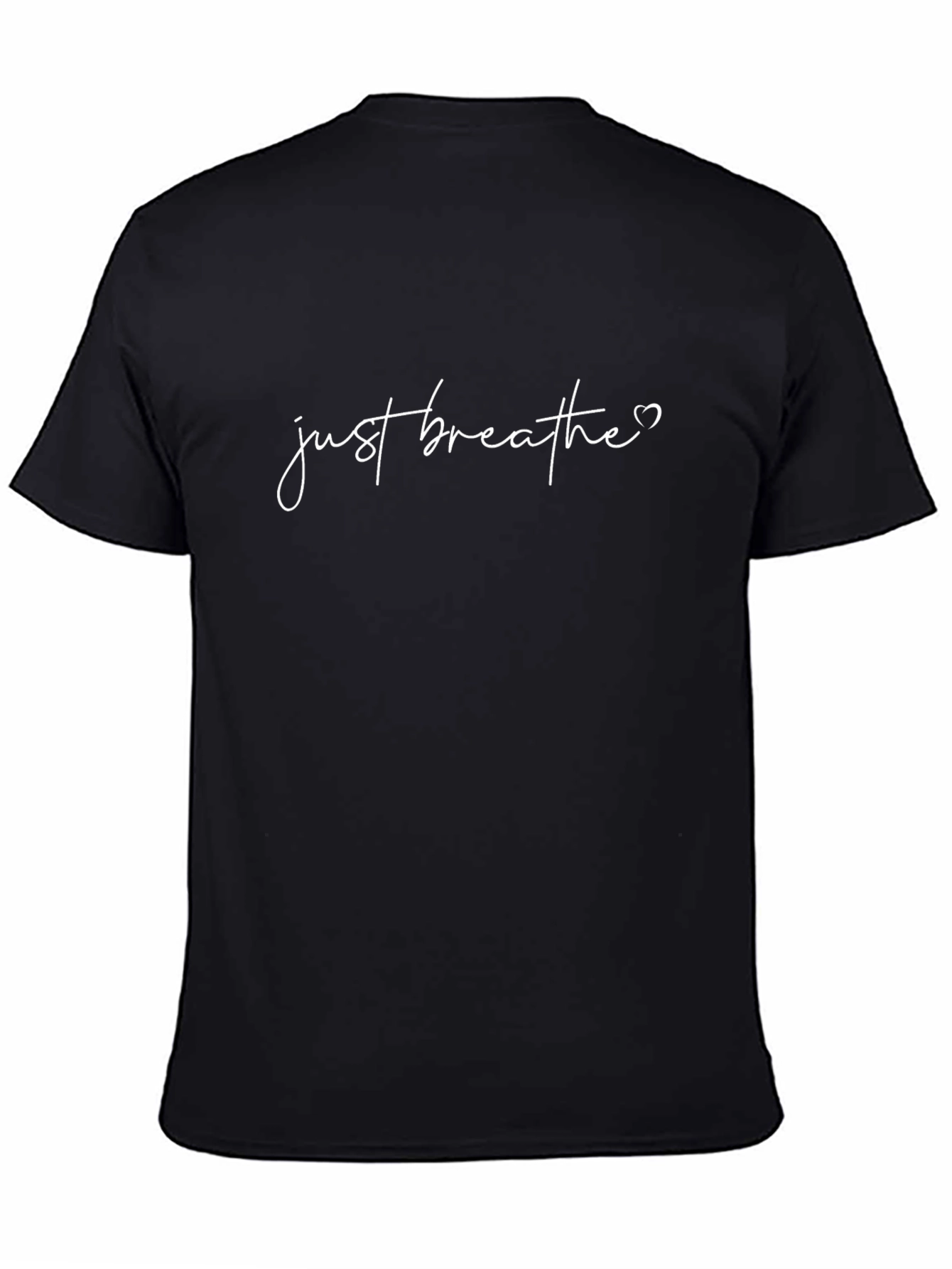 Just Breathe Tee - Minimalist Relaxed Fit