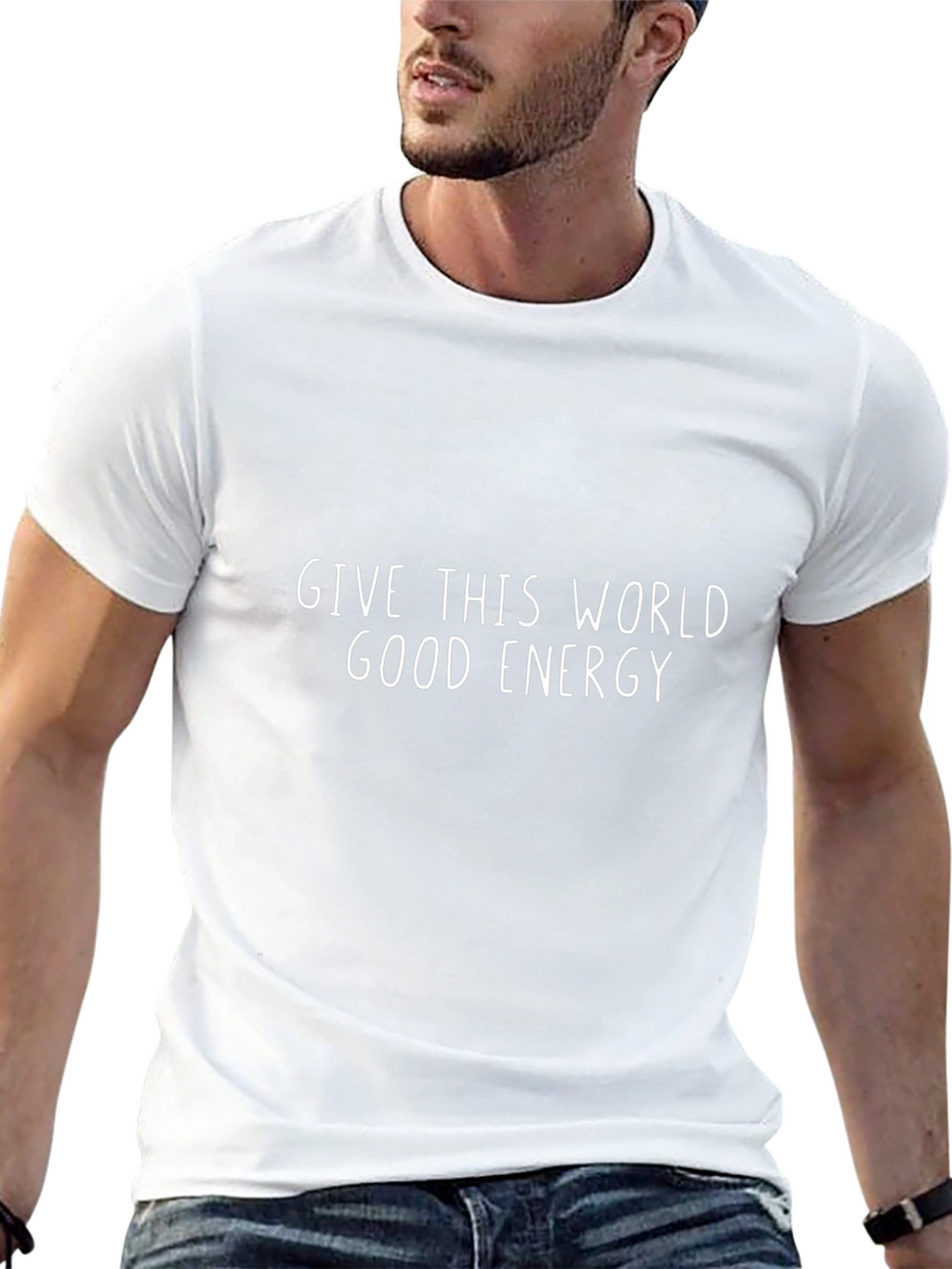 Good Energy Graphic Tee - Stylish Comfort