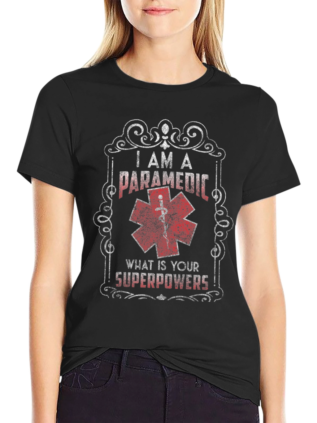 I Am A Paramedic Superpowers T-Shirt
