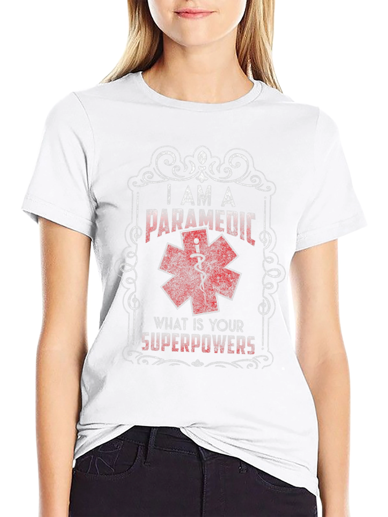 I Am A Paramedic Superpowers T-Shirt