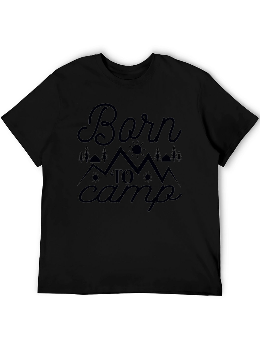 Born To Camp Graphic Tee
