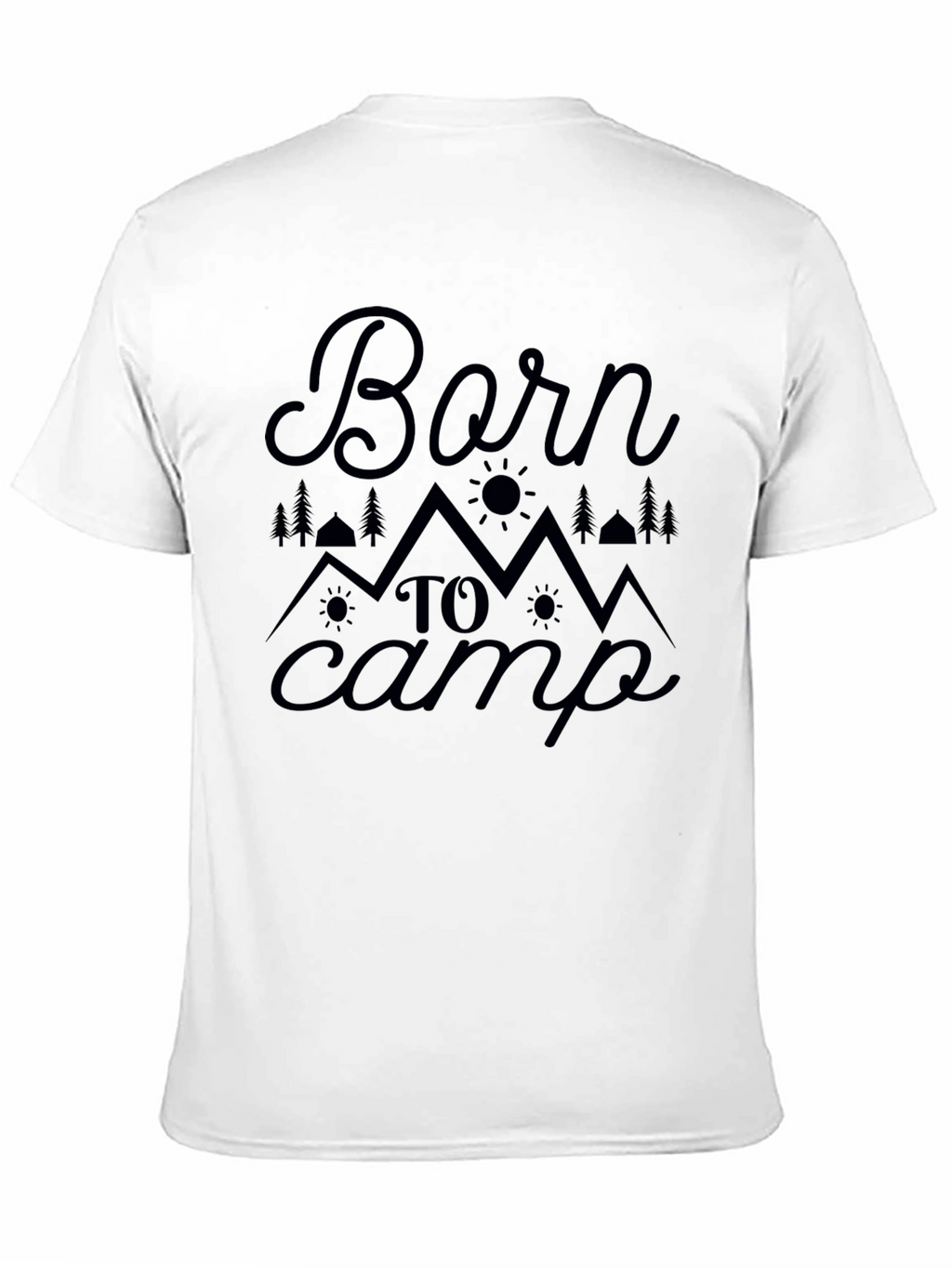 Born To Camp Graphic Tee