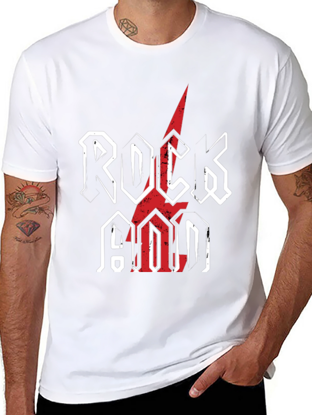 Rock And Roll Graphic T-Shirt