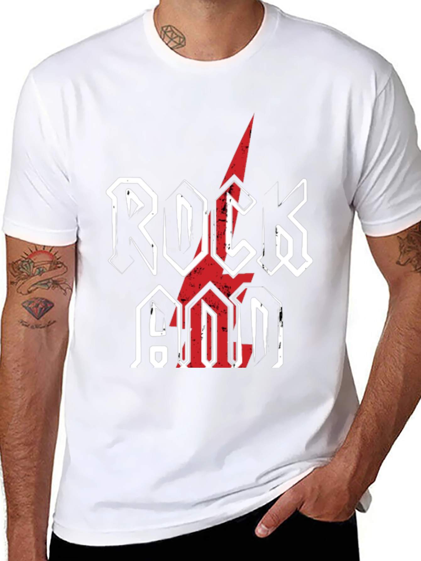 Rock And Roll Graphic T-Shirt