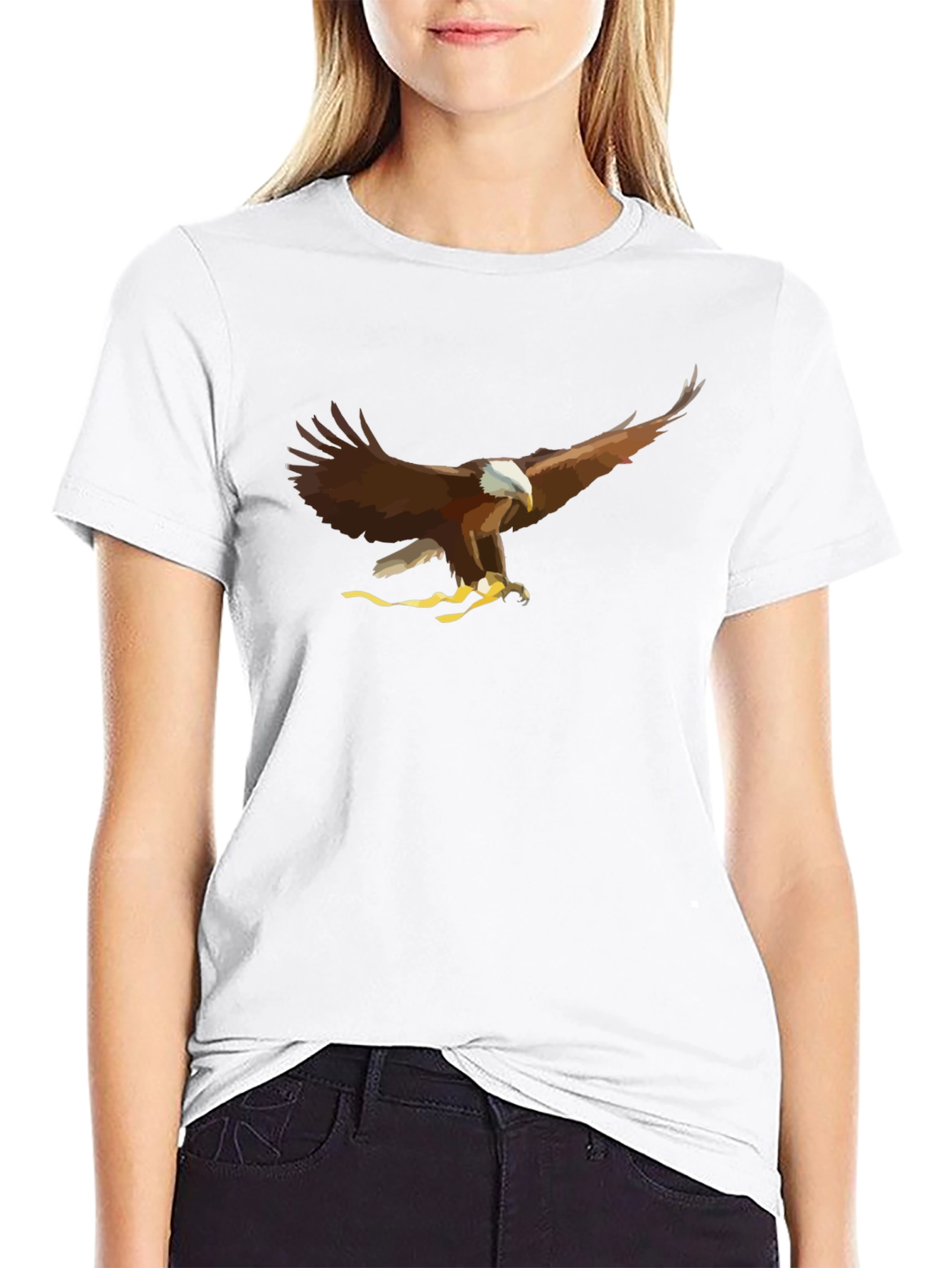 Eagle Graphic T-Shirt - Cool Bird of Prey Design