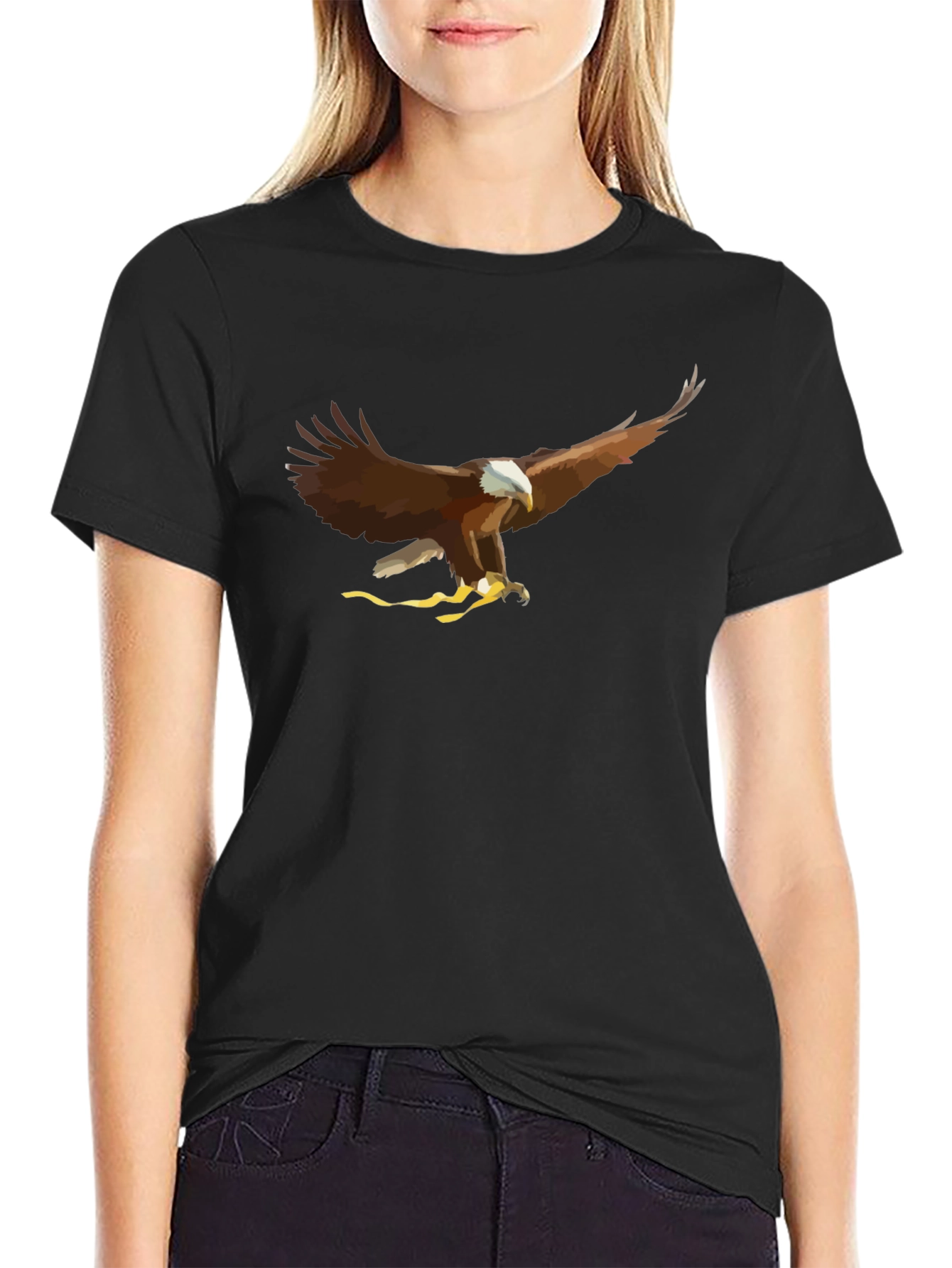 Eagle Graphic T-Shirt - Cool Bird of Prey Design