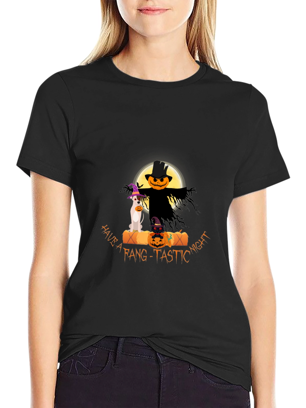 Halloween Fang-Tastic Night Graphic Tee