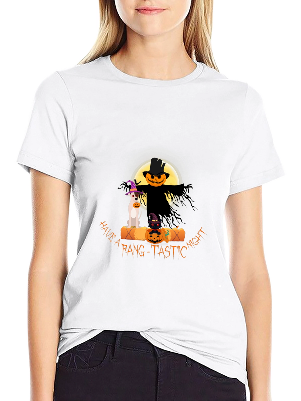 Halloween Fang-Tastic Night Graphic Tee