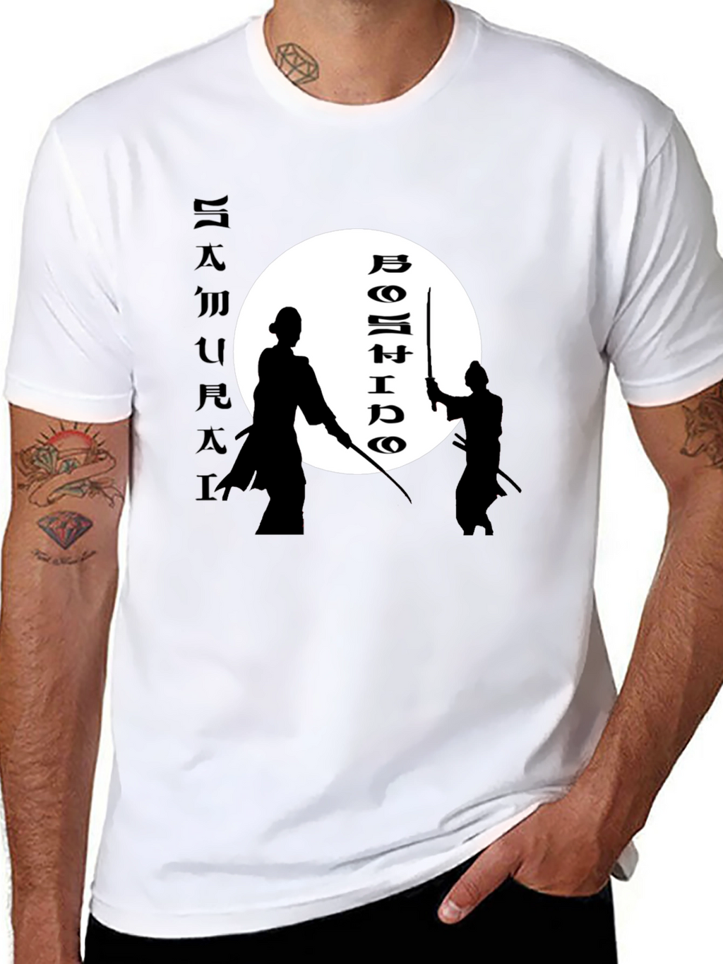 Samurai Bushido Graphic T-Shirt