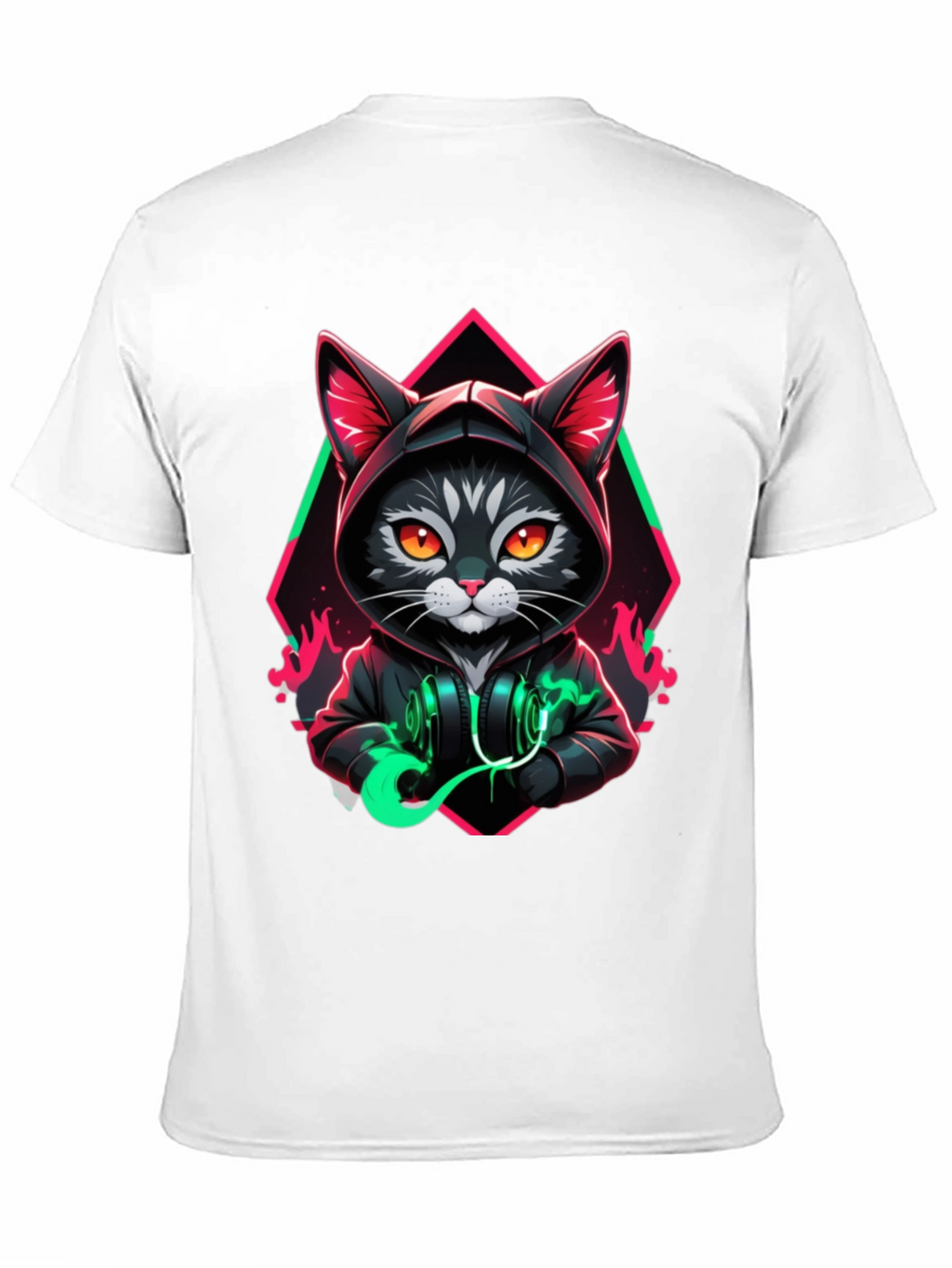 Cool Cat Hoodie T-Shirt - Unique Design