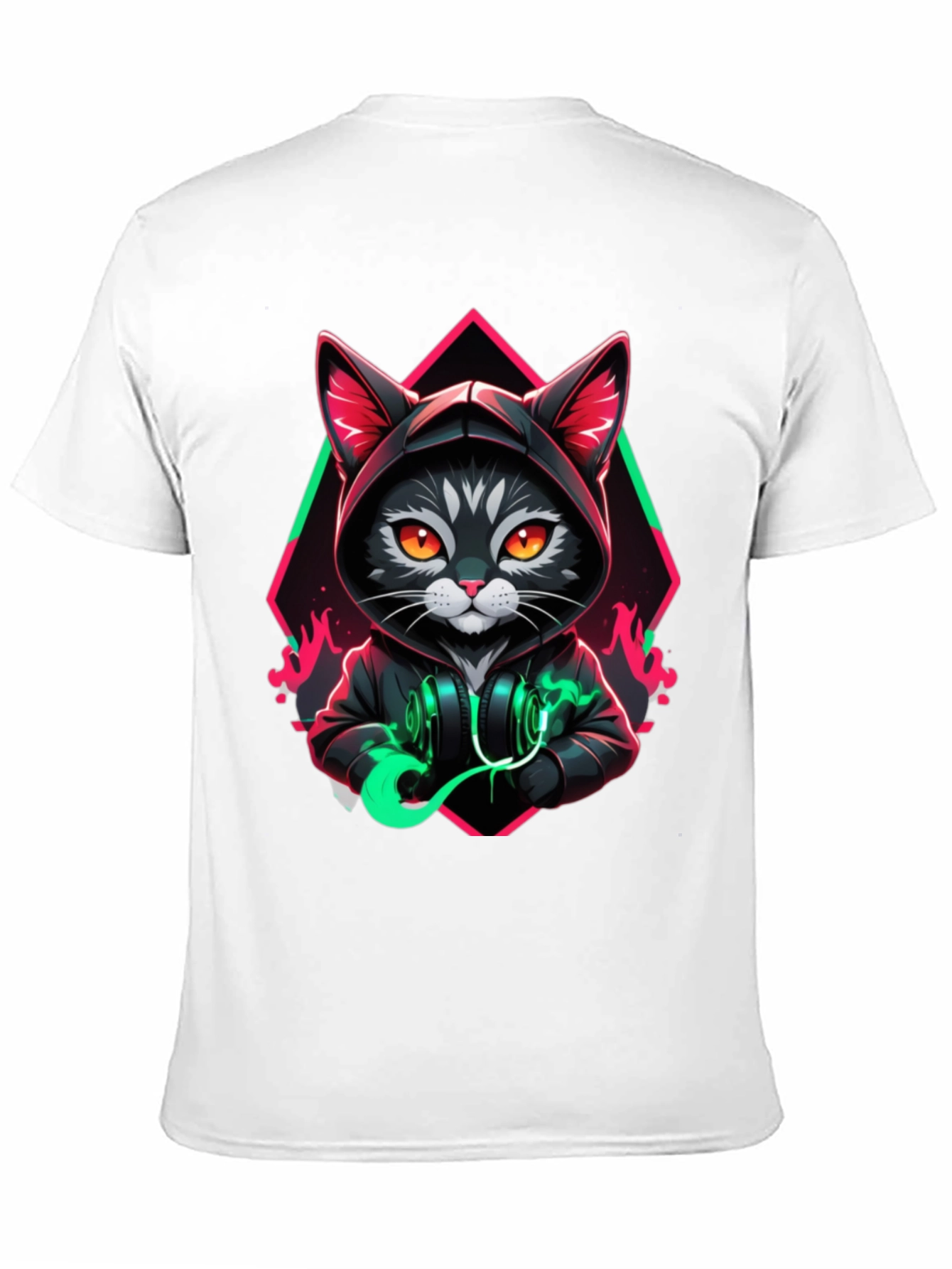 Cool Cat Hoodie T-Shirt - Unique Design