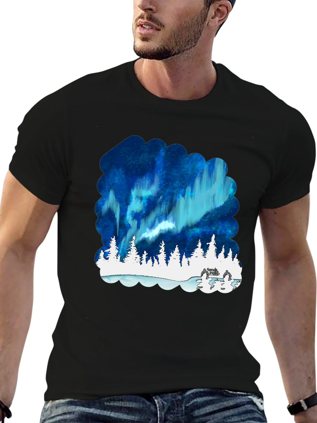 Northern Lights Graphic Tee - Unisex