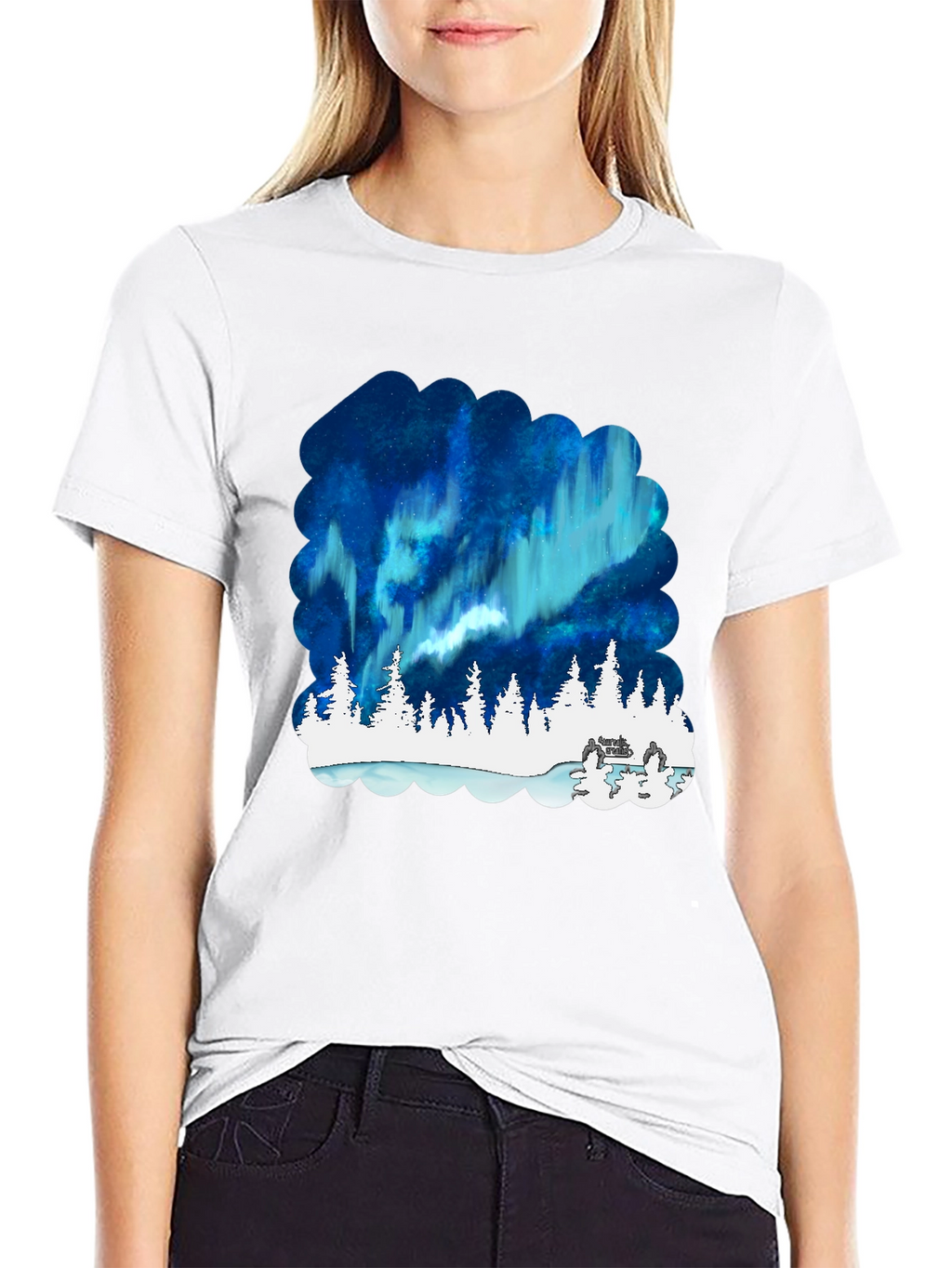 Northern Lights Graphic Tee - Unisex