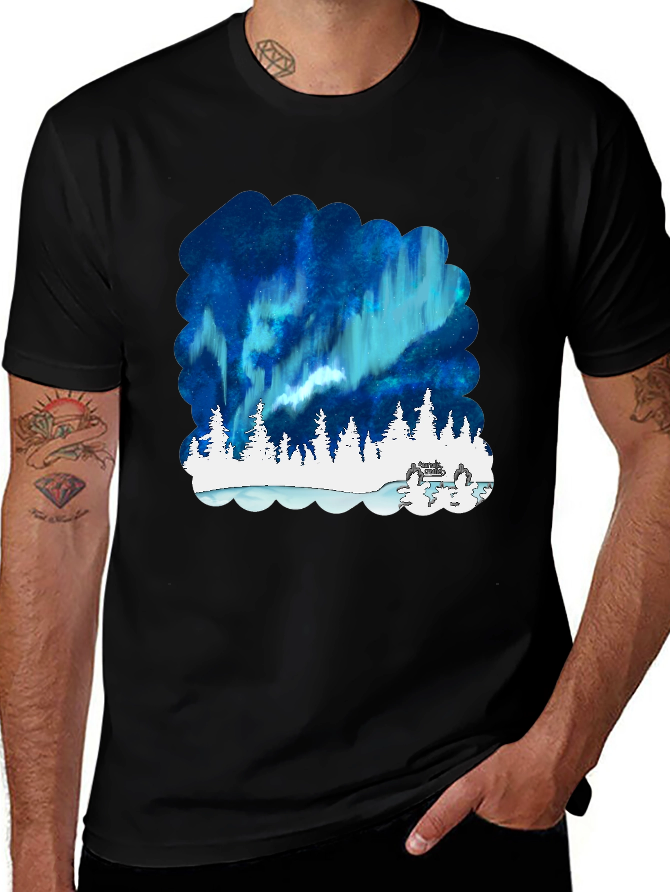 Northern Lights Graphic Tee - Unisex