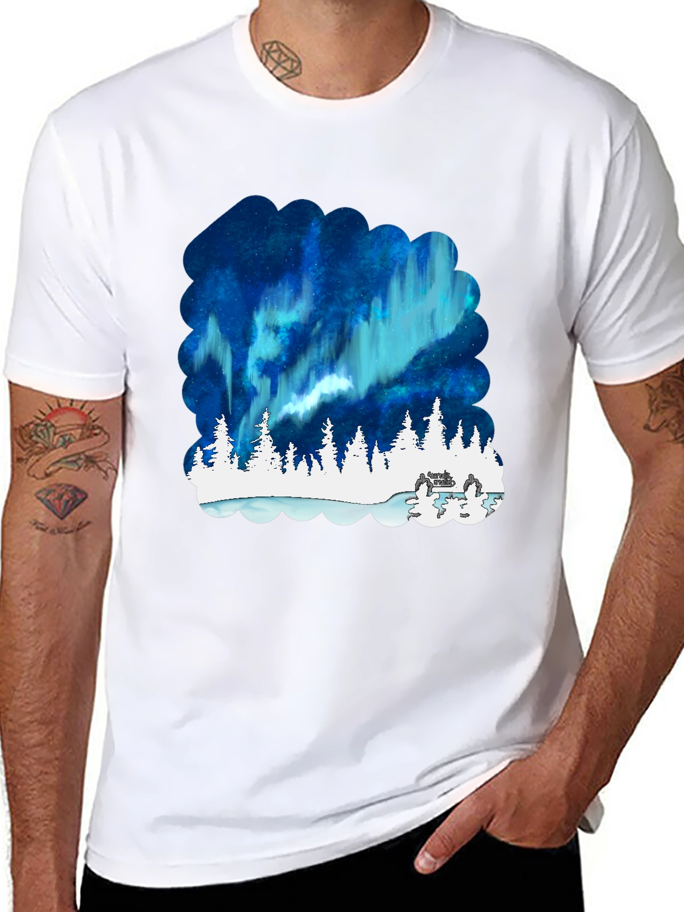 Northern Lights Graphic Tee - Unisex
