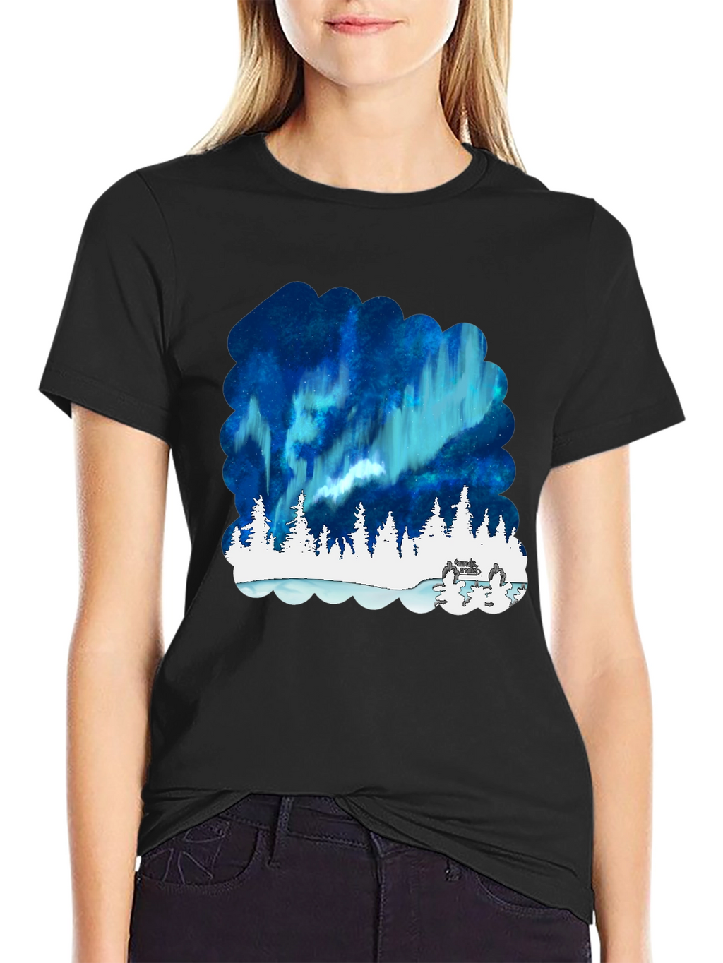 Northern Lights Graphic Tee - Unisex