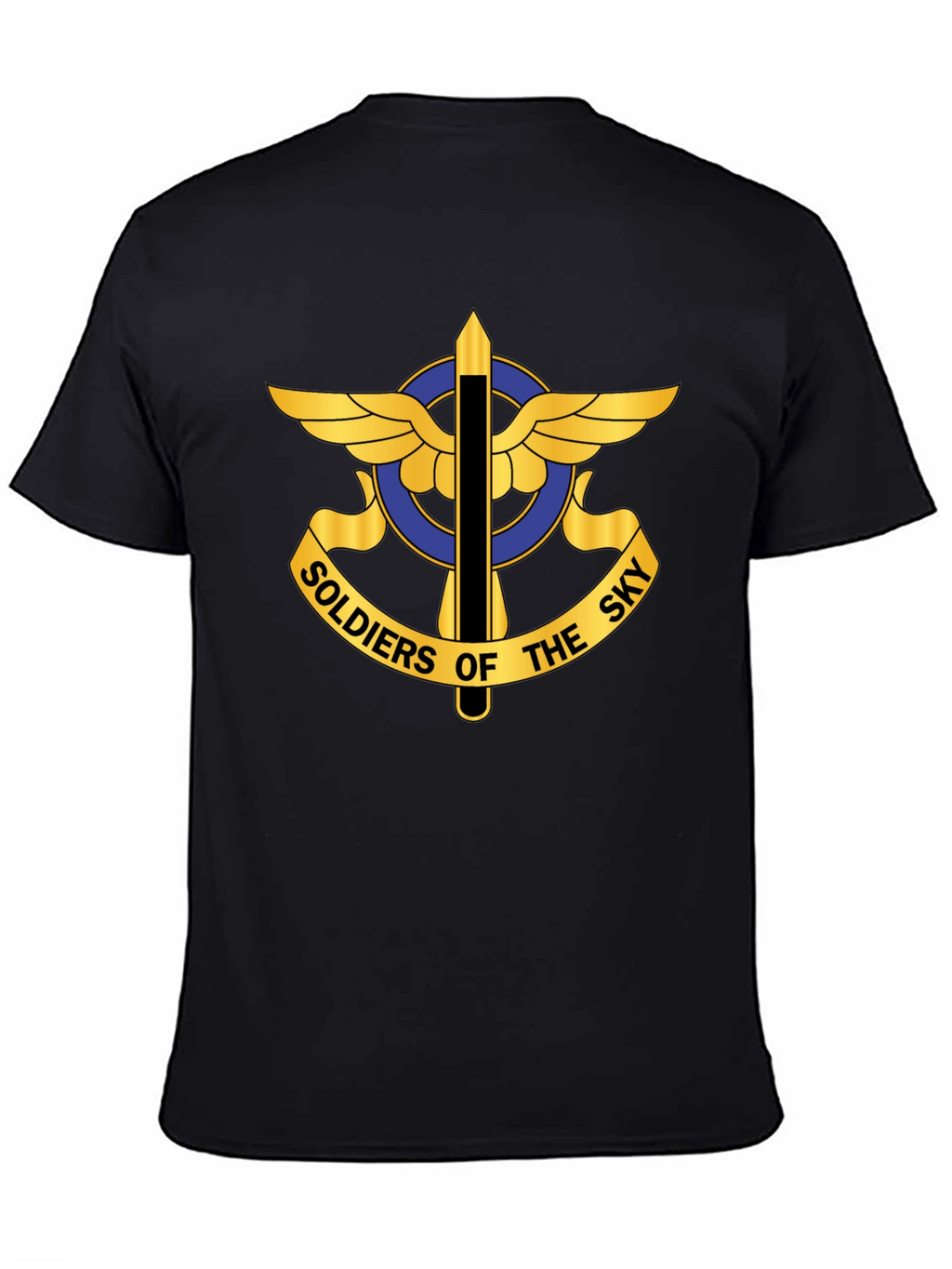 Soldiers of the Sky Graphic Tee - Black