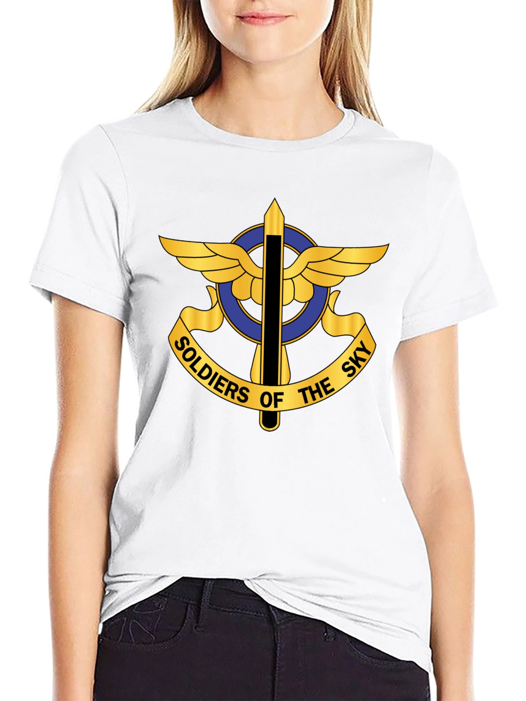 Soldiers of the Sky Graphic Tee - Black